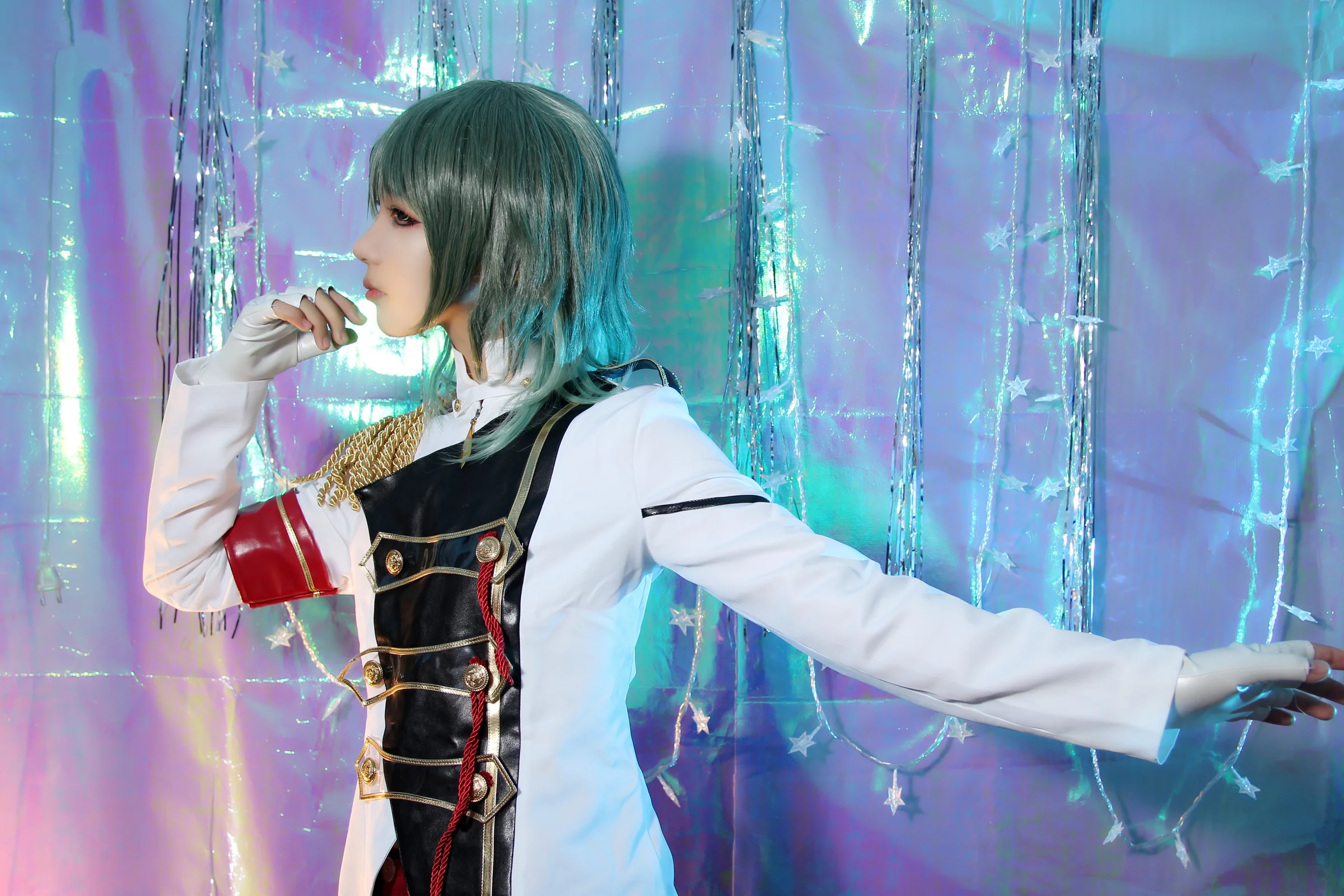 ツキウタ月歌水无月泪tv打歌服COS写真
