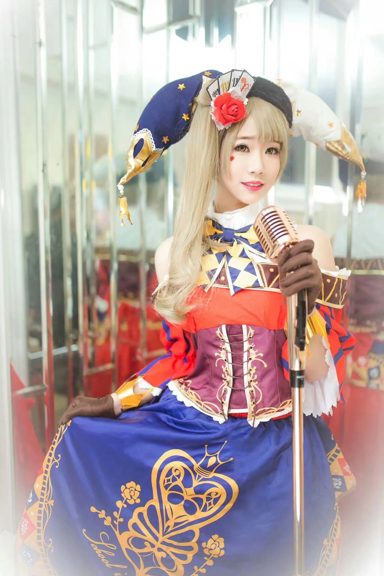 love live南小鸟魔术师觉醒COS写真