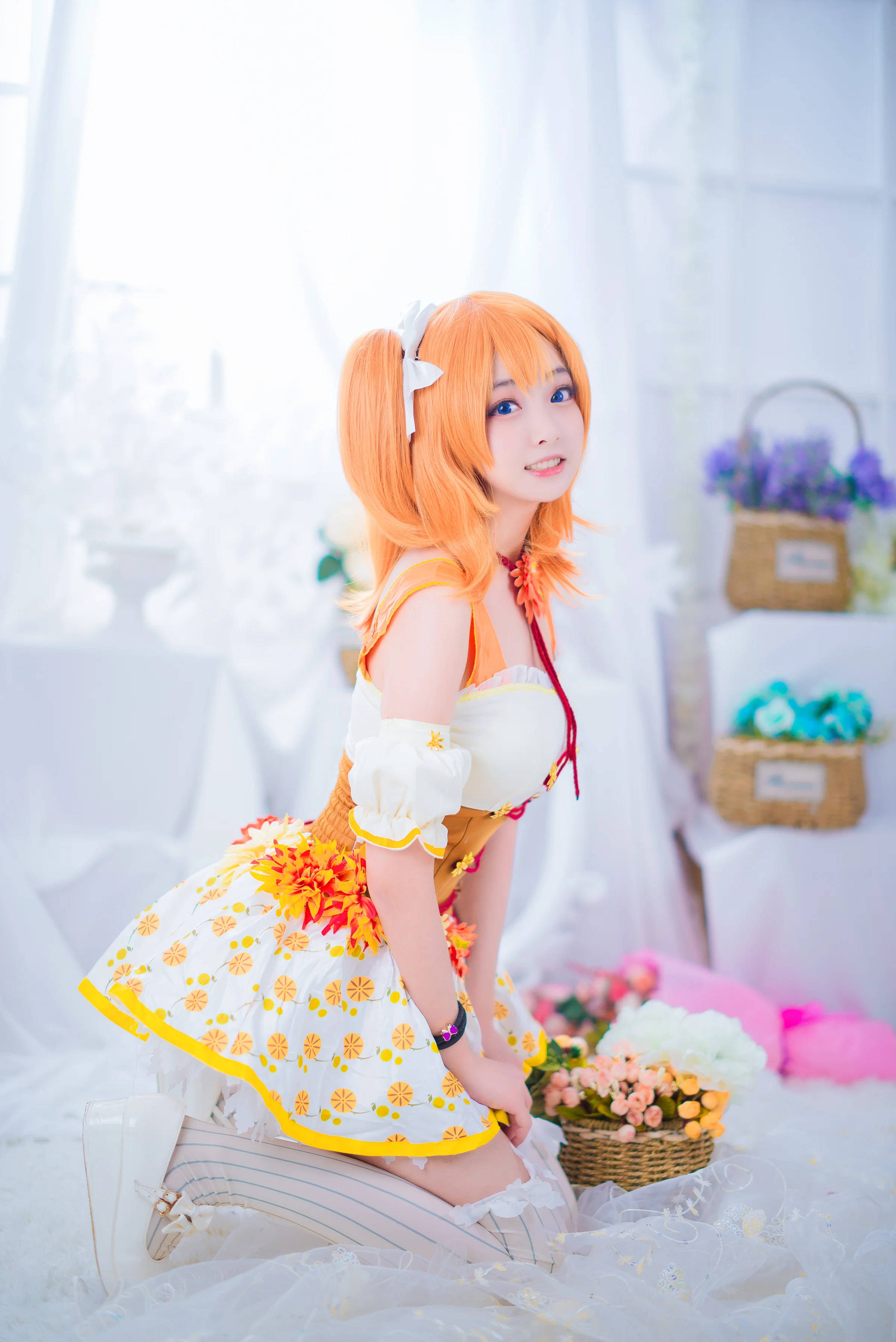高坂穗乃果 花精灵果COS写真