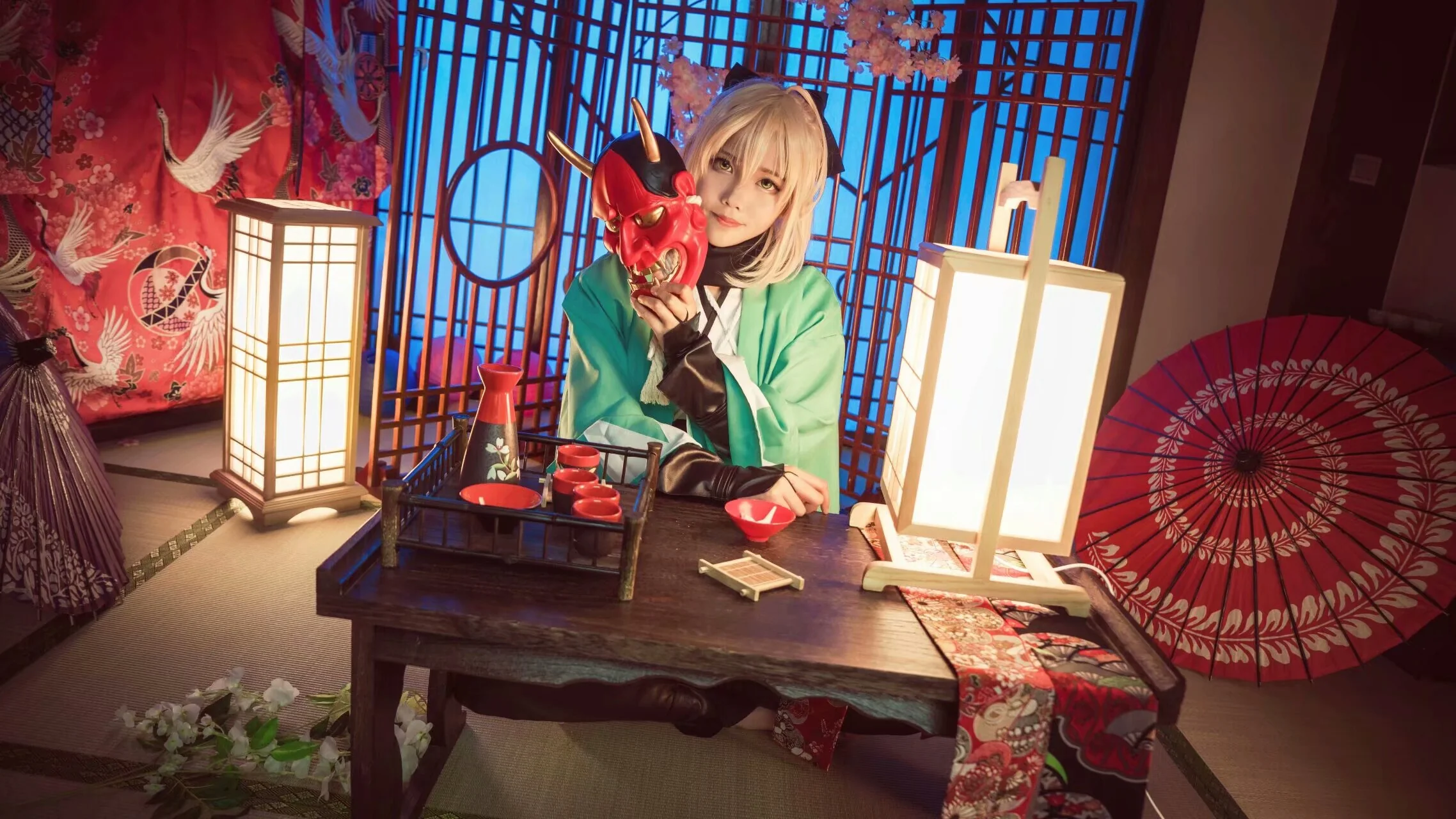 fgo 冲田总司COS写真