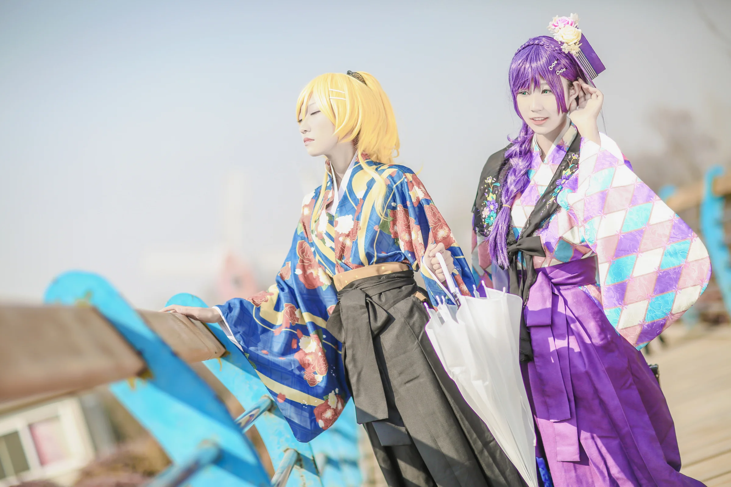 绘希大正和服未觉醒COS写真