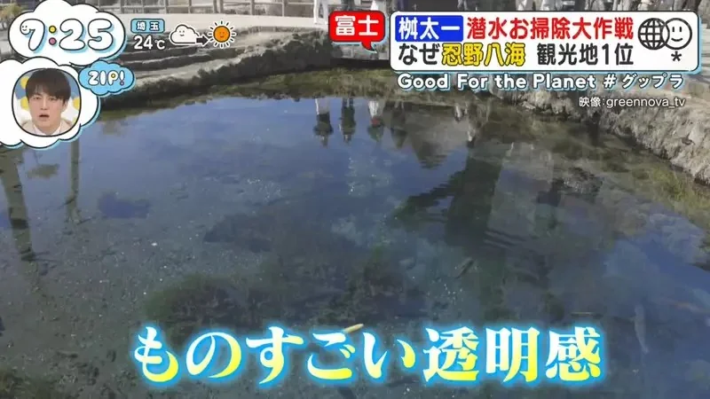 日本人氣觀光地《忍野八海》跟拍潛水員回收觀光客亂丟的硬幣｜高清图片集