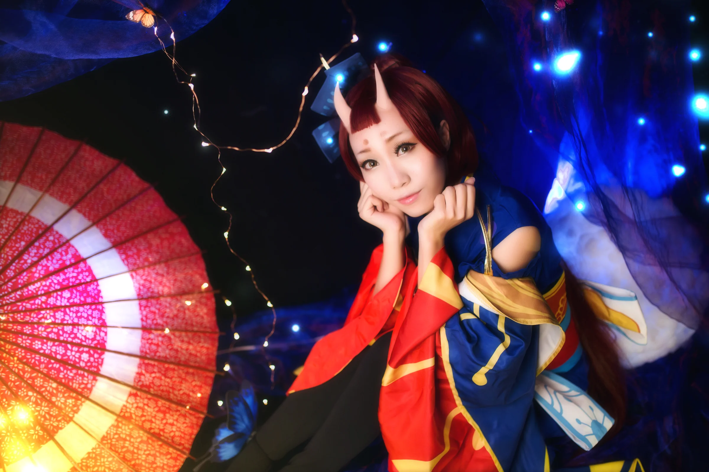 阴阳师 萤草 COS写真 神様、お慈悲を/枯れ木に花咲さか