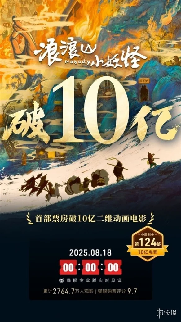 电影《浪浪山小妖怪》累计票房正式突破10亿元大关！｜高清图片集
