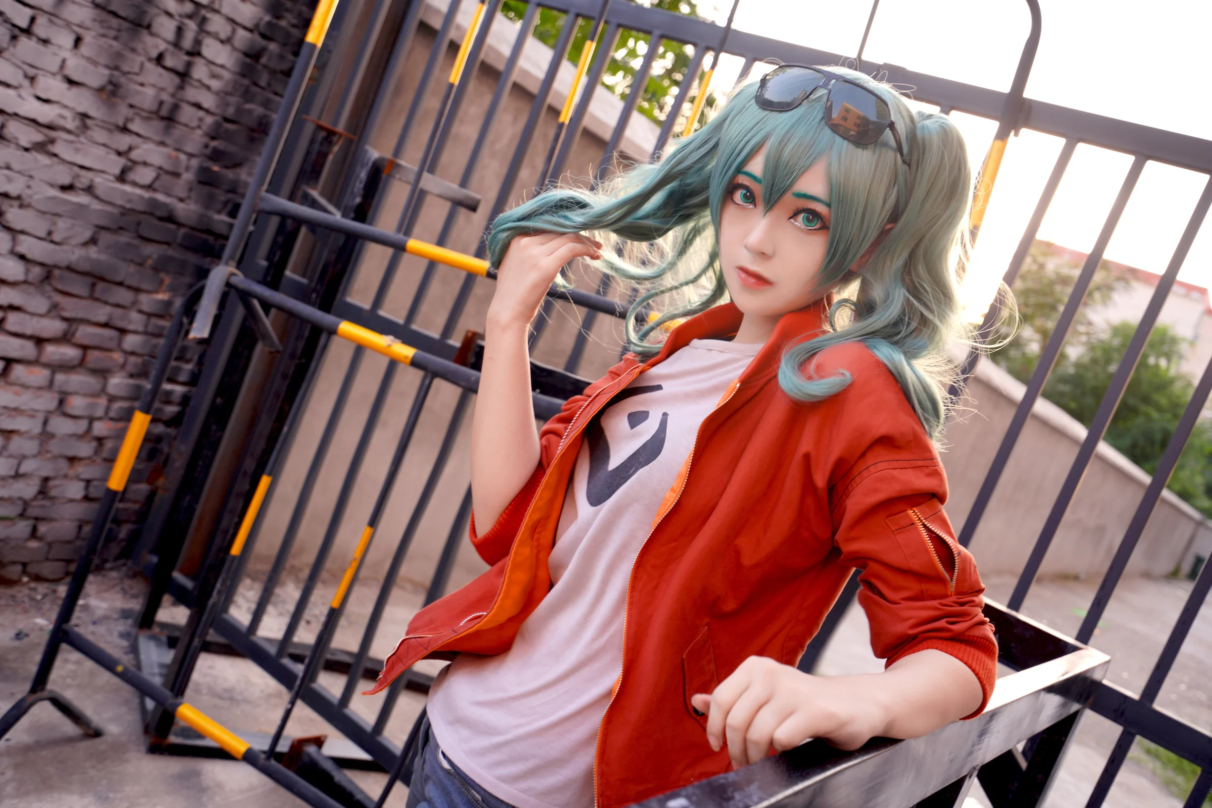 砂之惑星初音未来COS写真