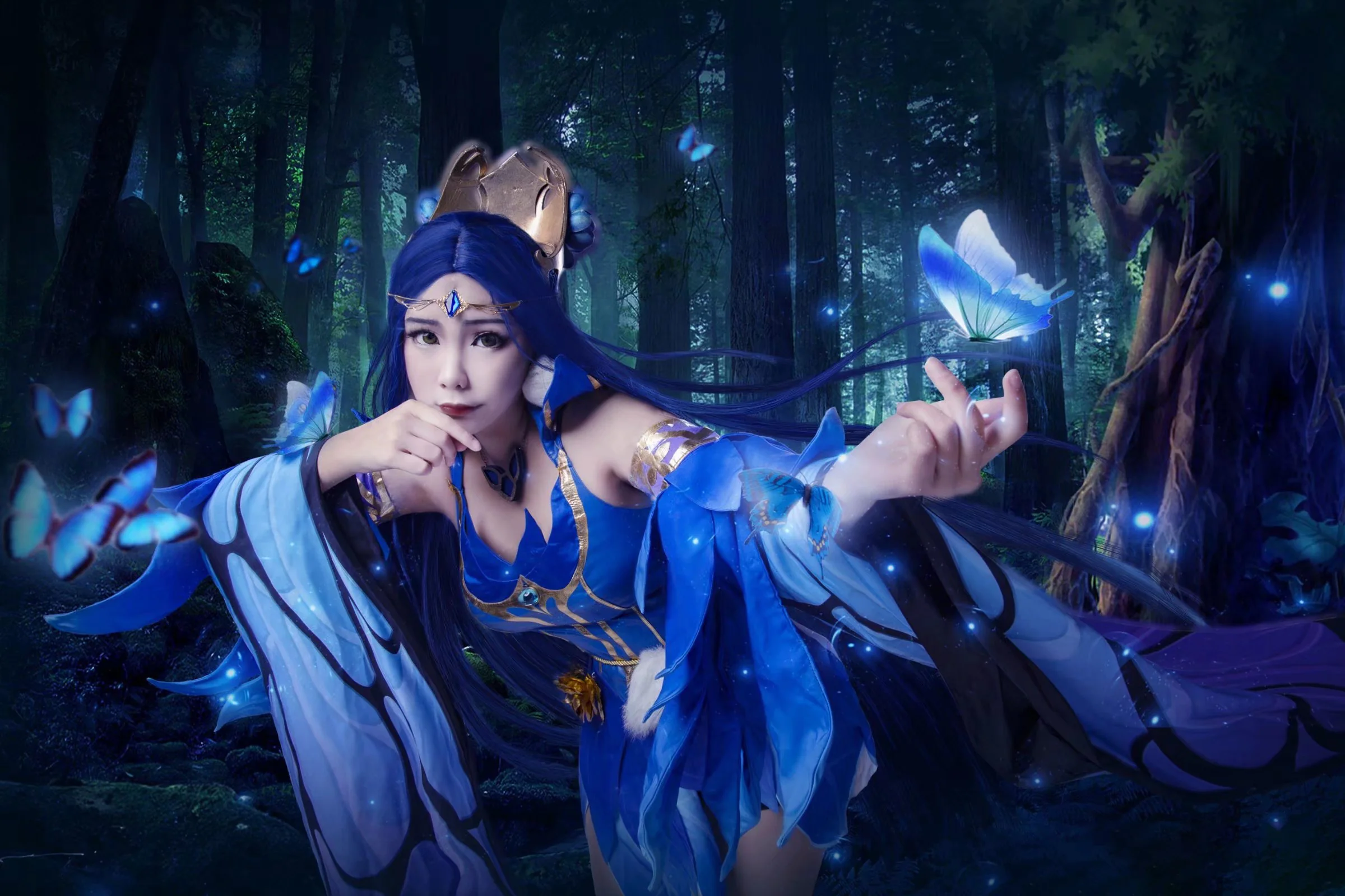 貂蝉仲夏夜之梦COS写真
