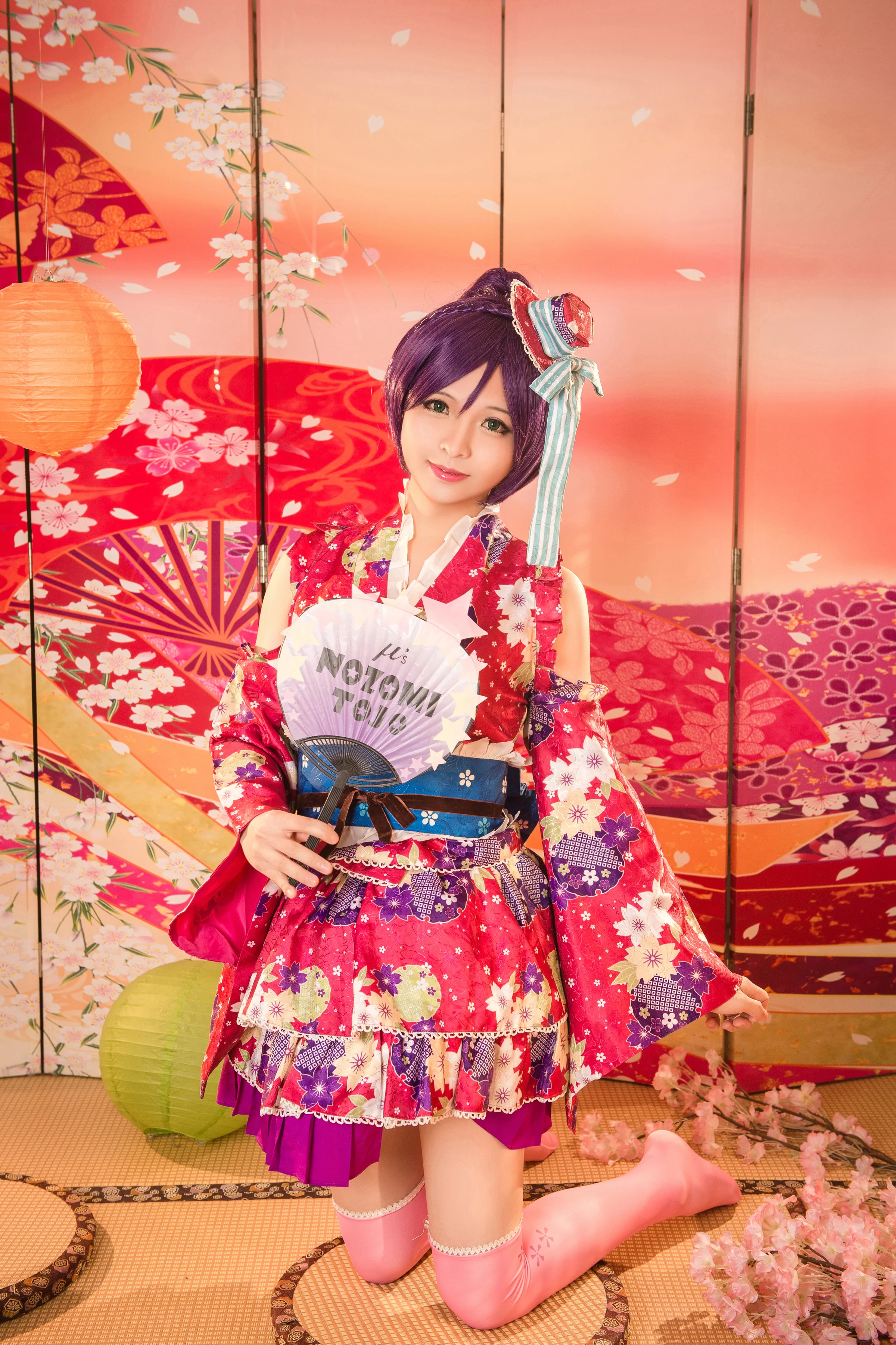 【lovelive！】东条希浴衣觉醒COS写真