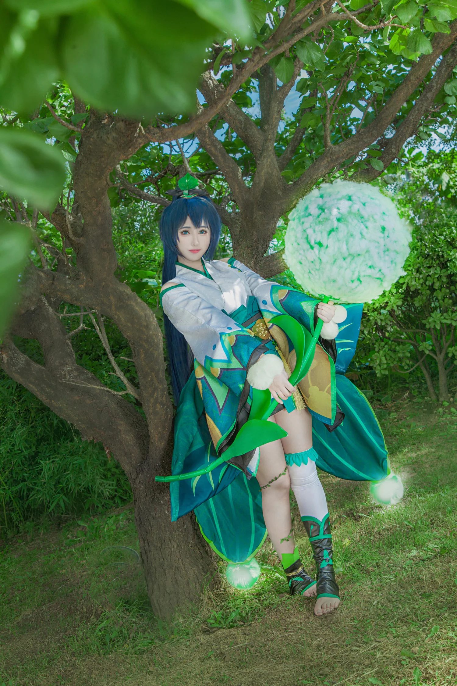 阴阳师手游 萤草COS写真