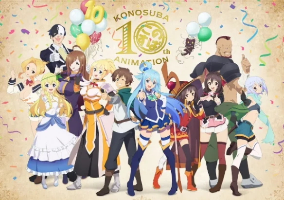 《为美好的世界献上祝福》十周年！第四季制作确定｜高清图片集