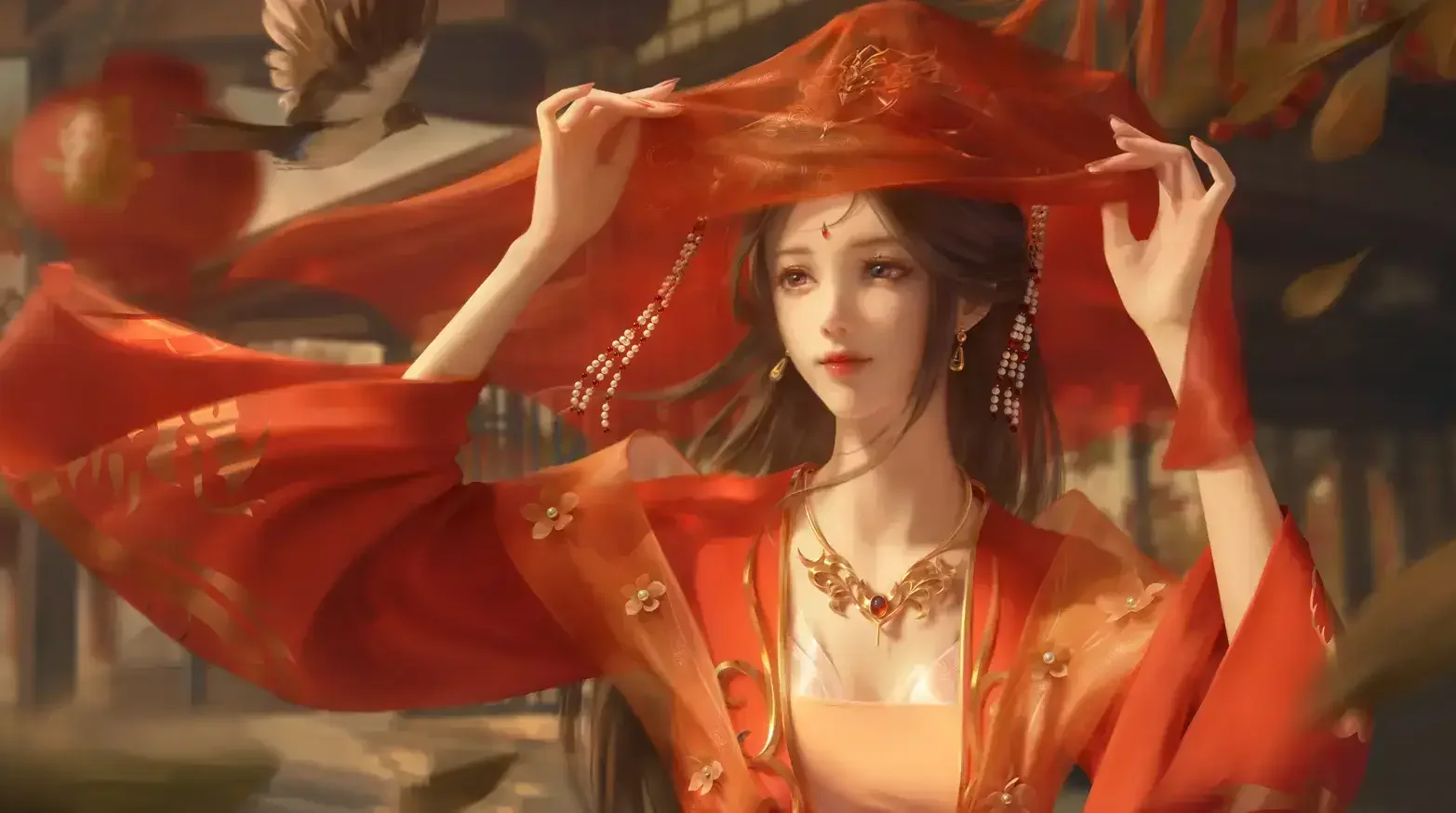 完美世界 清漪 婚纱 4K高清壁纸｜高清图片集