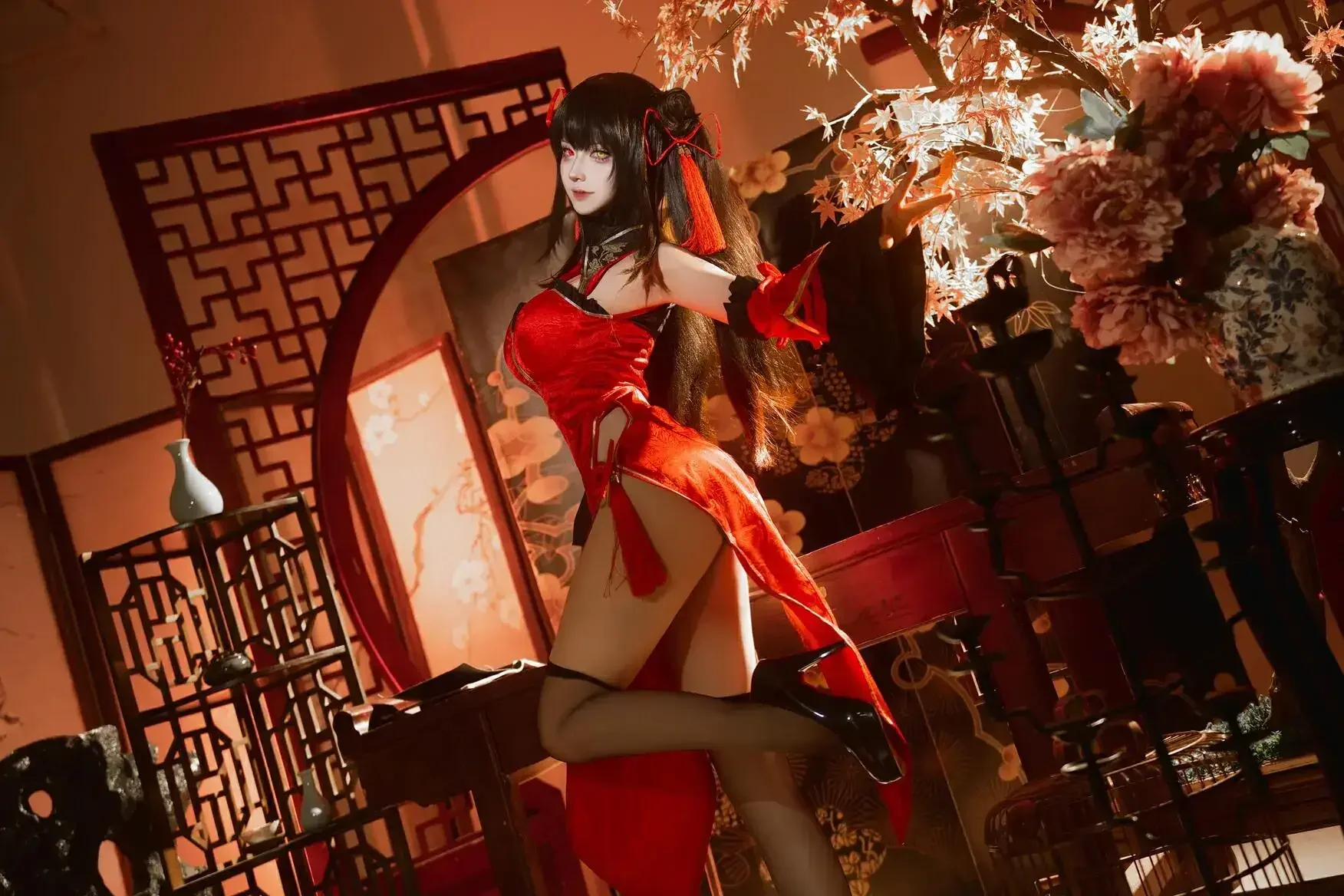 Seya-狮砸 – 2025年01月限定 狂三旗袍｜高清图片集