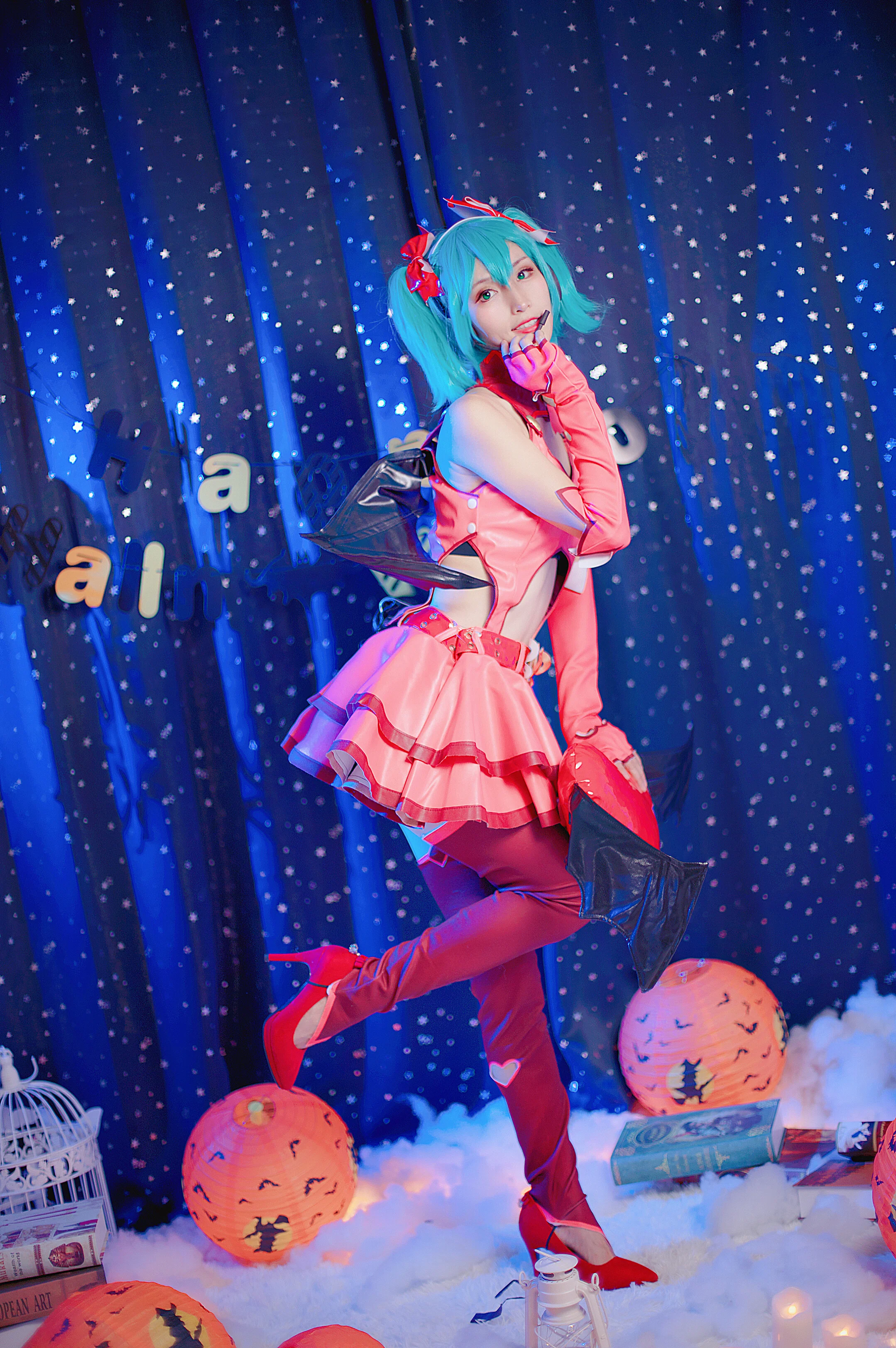 初音未来 小恶魔 COS写真
