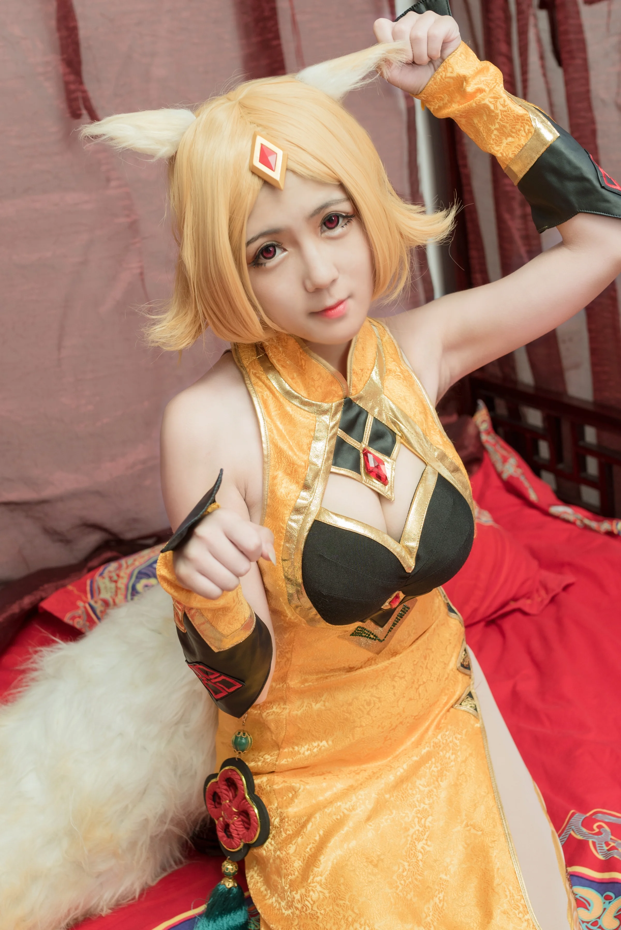 王者荣耀妲己COS写真