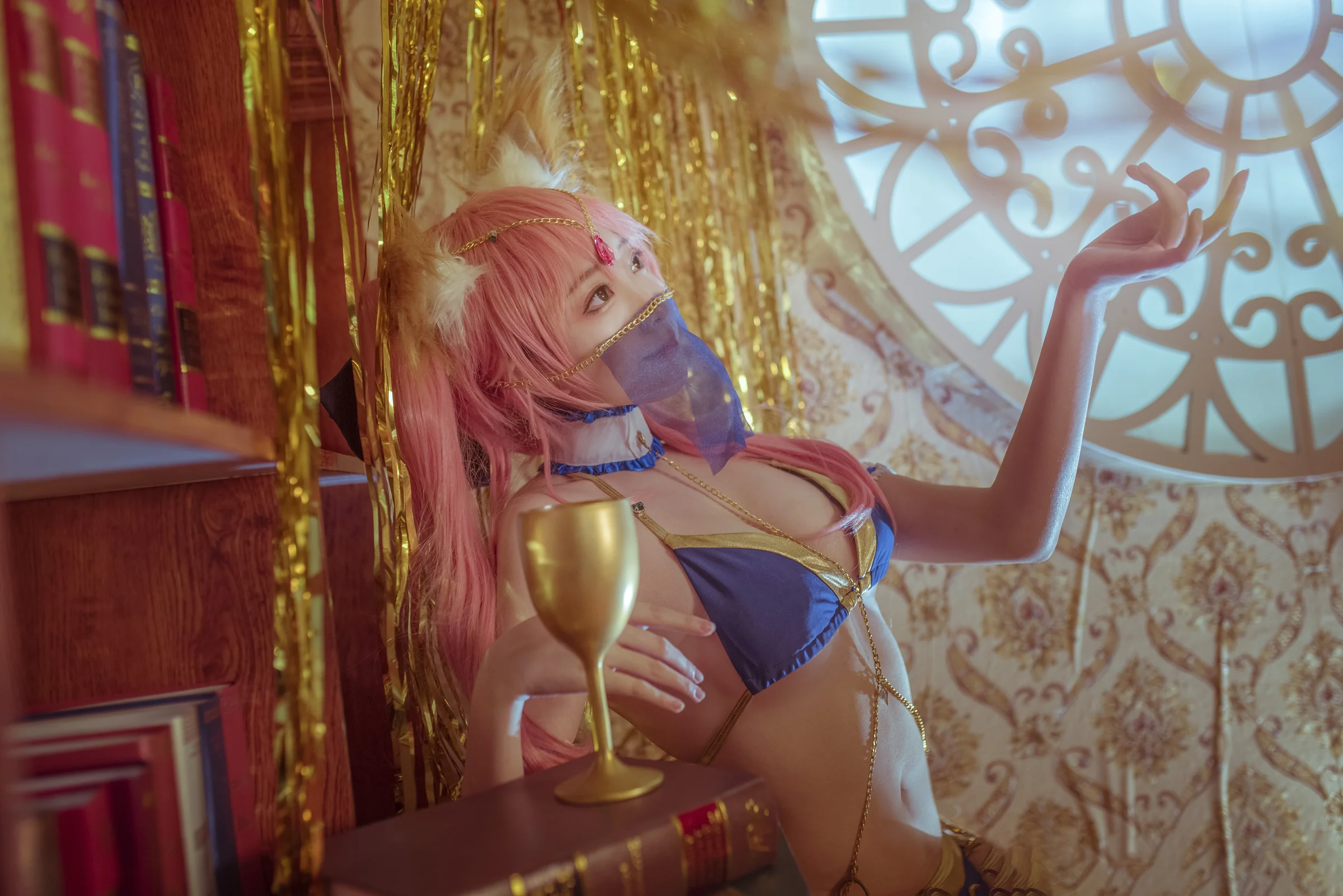 玉藻前舞娘COS写真