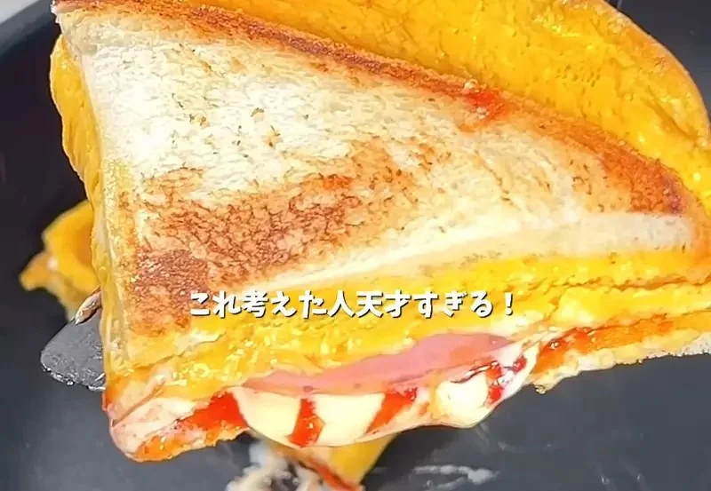 早餐就該吃頓好的《不沾鍋三明治》作法 想出這招的朋友簡直是個天才｜高清图片集