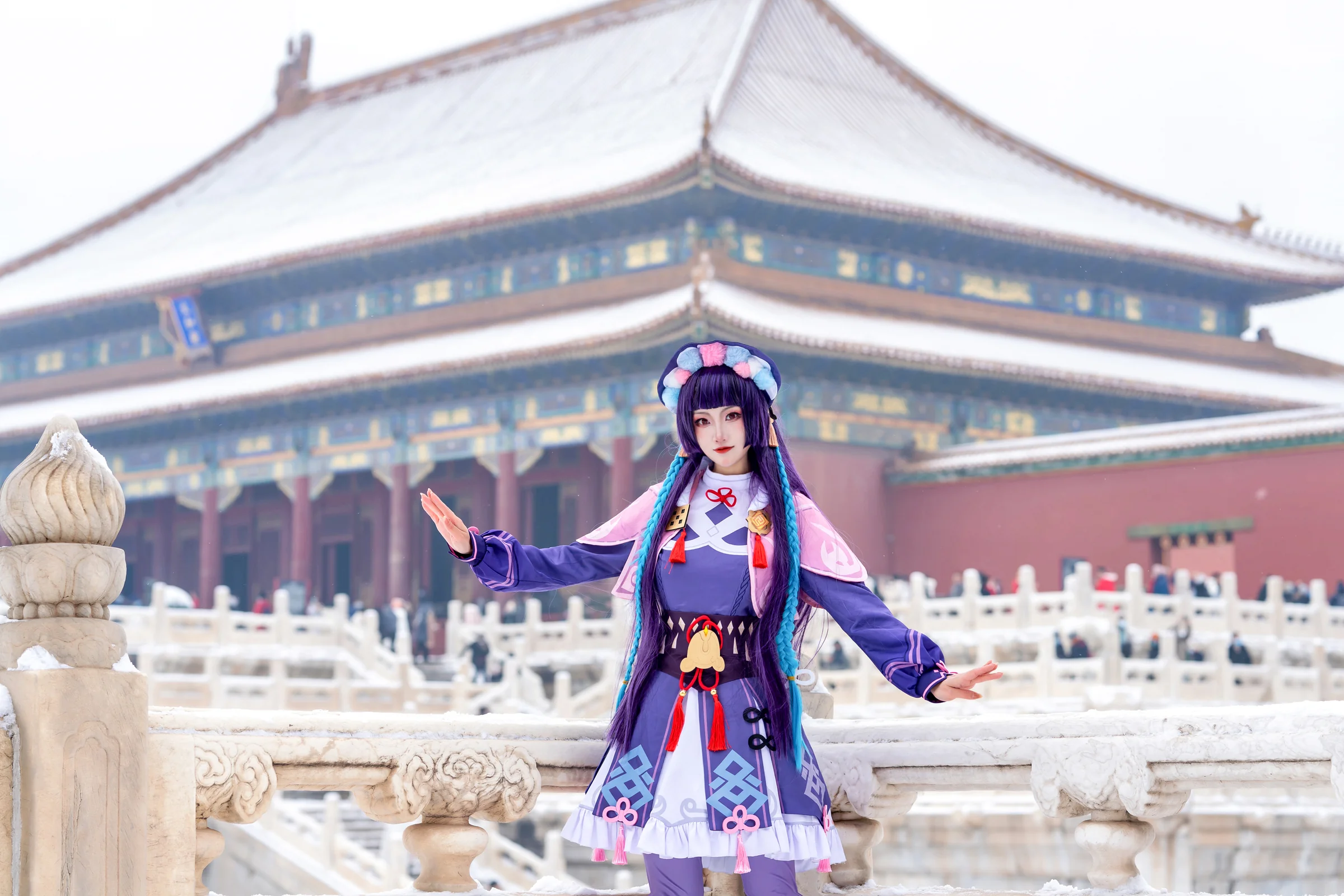 故宫里的云堇云先生from原神COS写真
