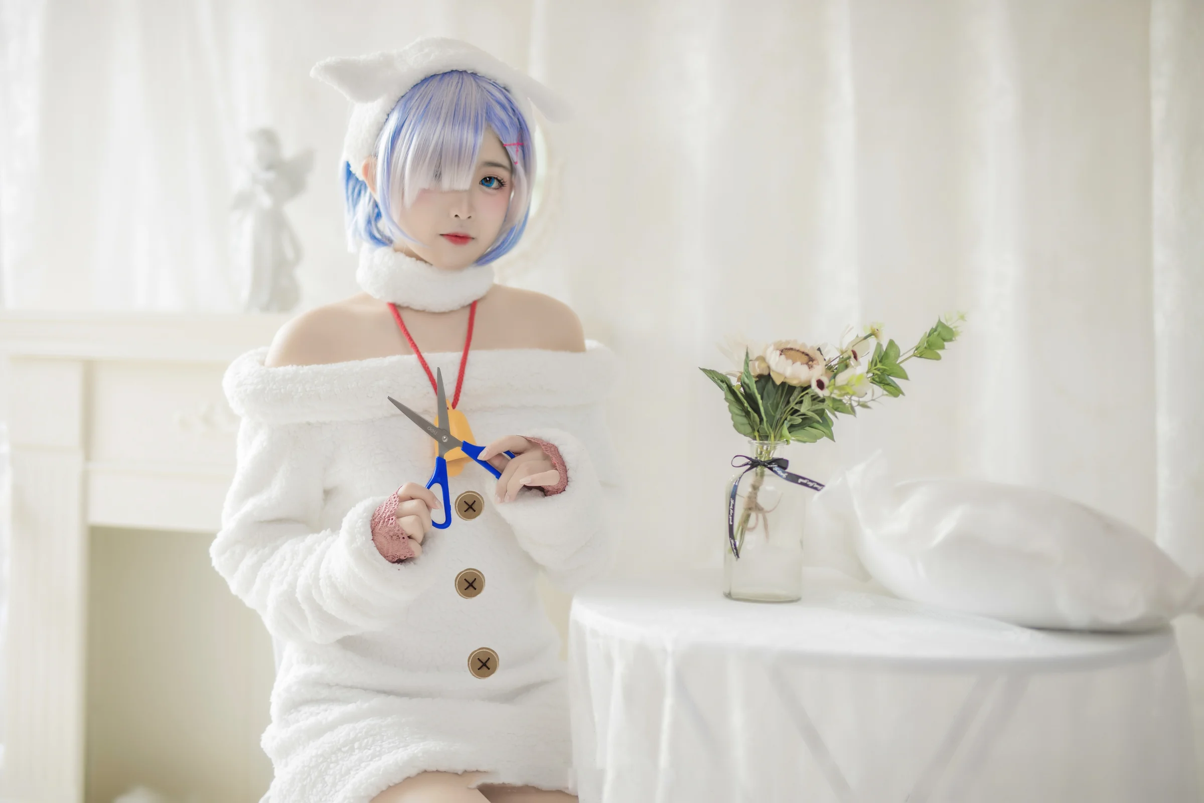 蕾姆小绵羊COS写真