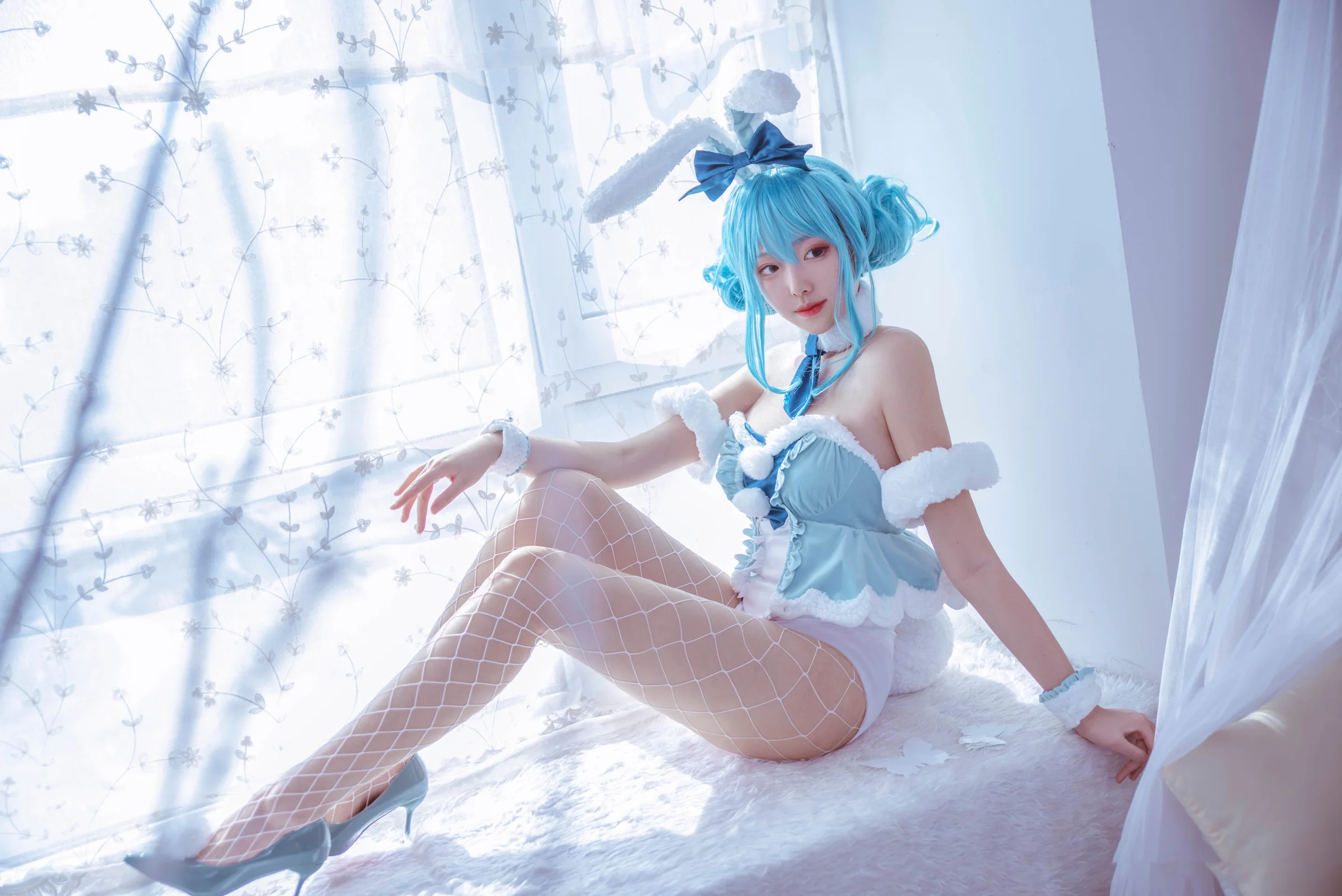 初音兔女郎COS写真