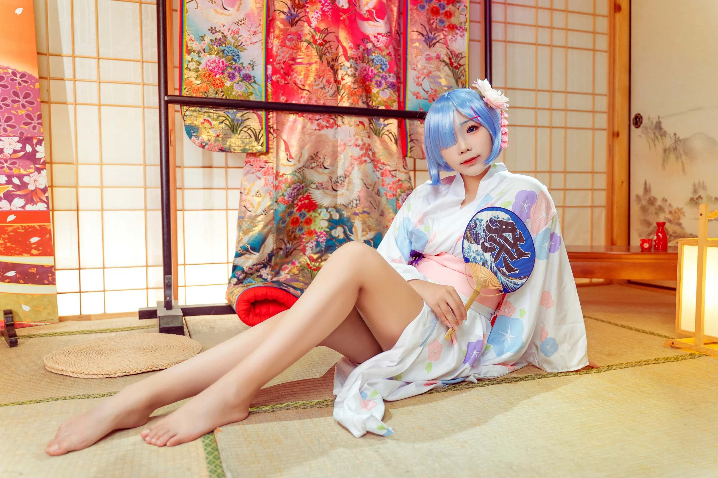 《从零开始的异世界》蕾姆浴衣COS写真