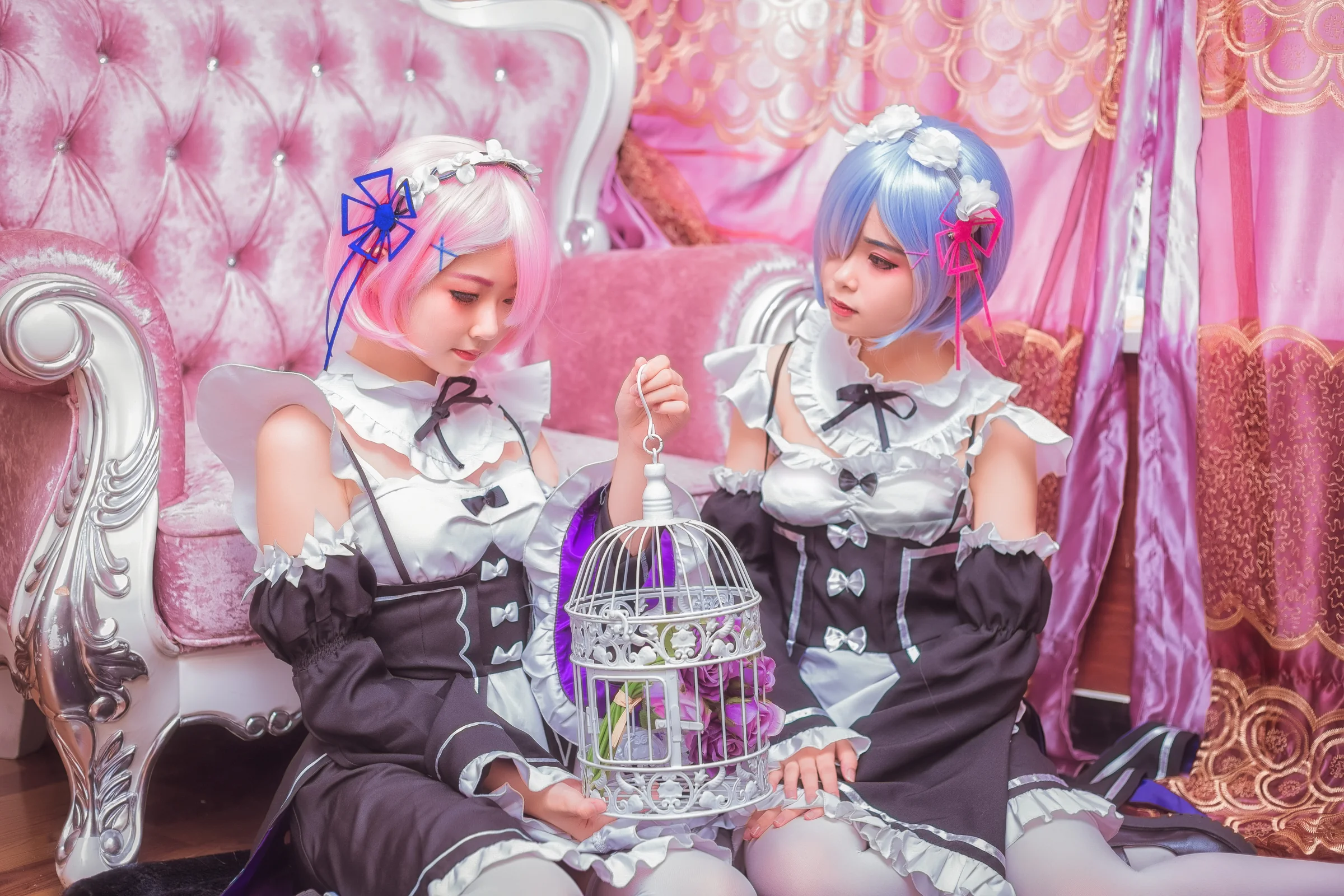 Re:从零开始的异世界生活拉姆蕾姆COS写真