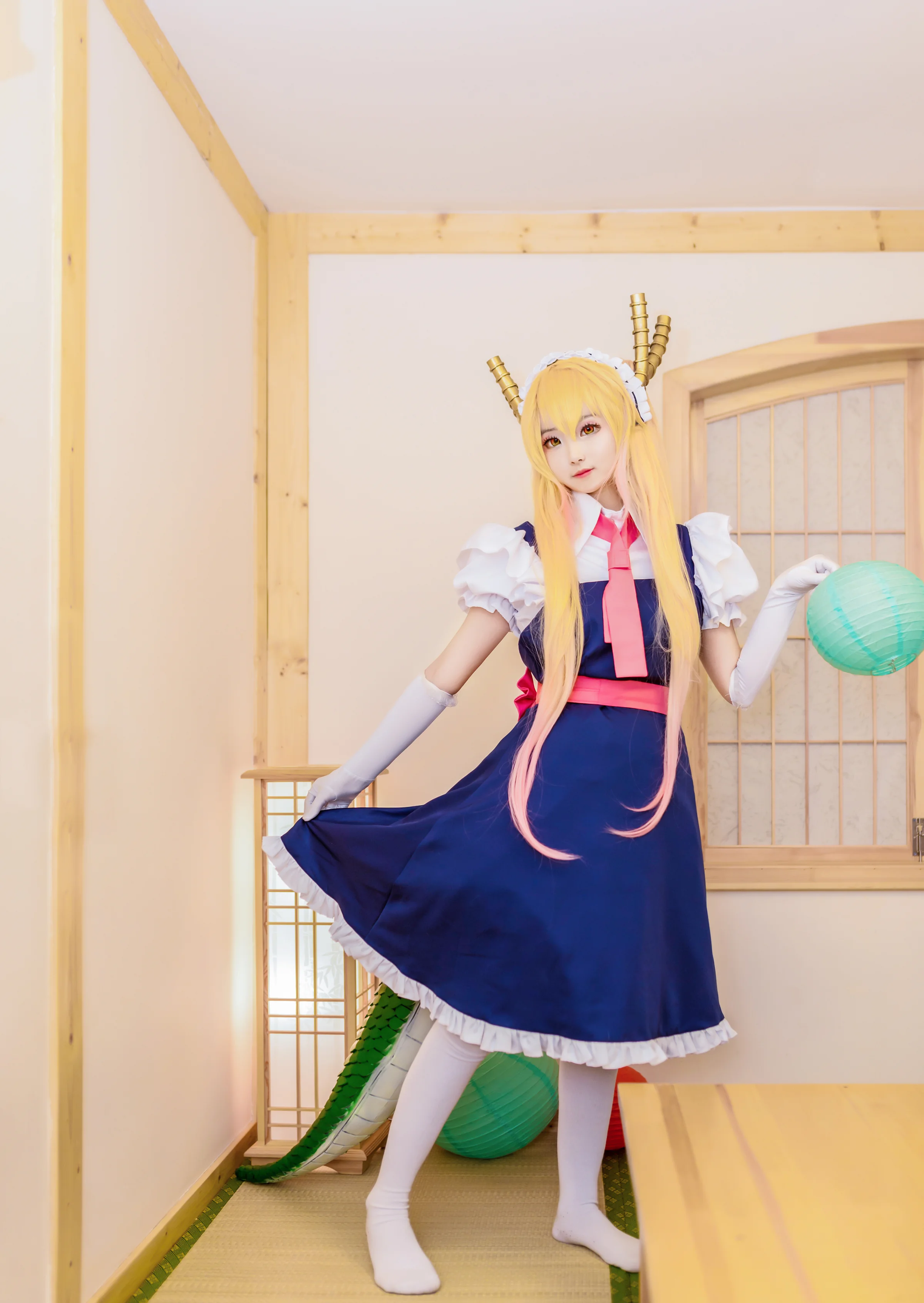 小林家的龙女仆托尔COS写真，希望我的托尔你们能喜欢