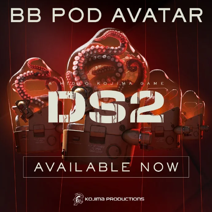 共四种款式《死亡搁浅2》今天免费发放了 “BB POD” PSN头像｜高清图片集