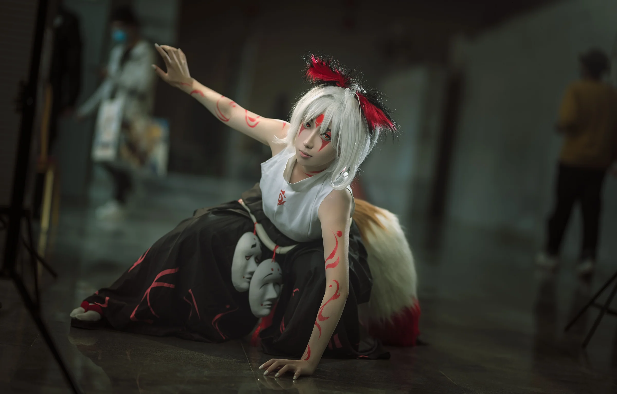 阴阳师 白藏主COS写真
