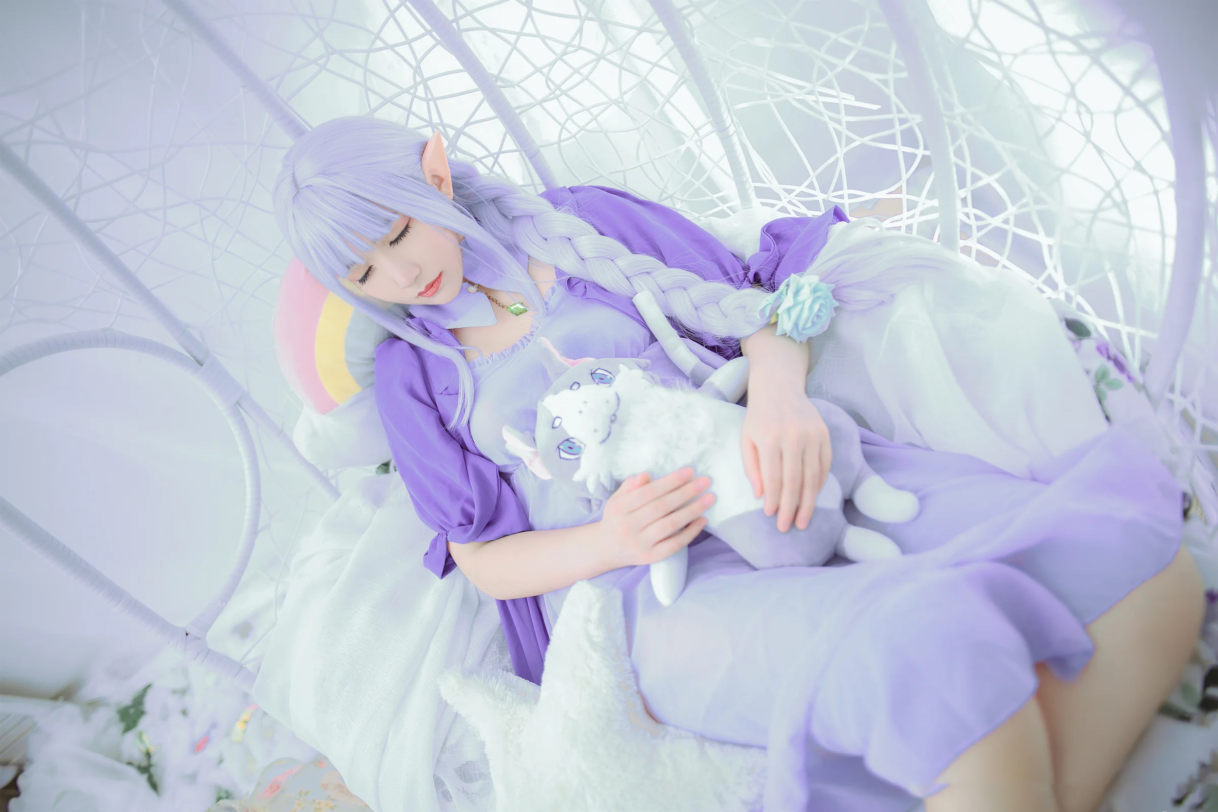 《re:从零开始的异世界生活》爱蜜莉雅COS写真