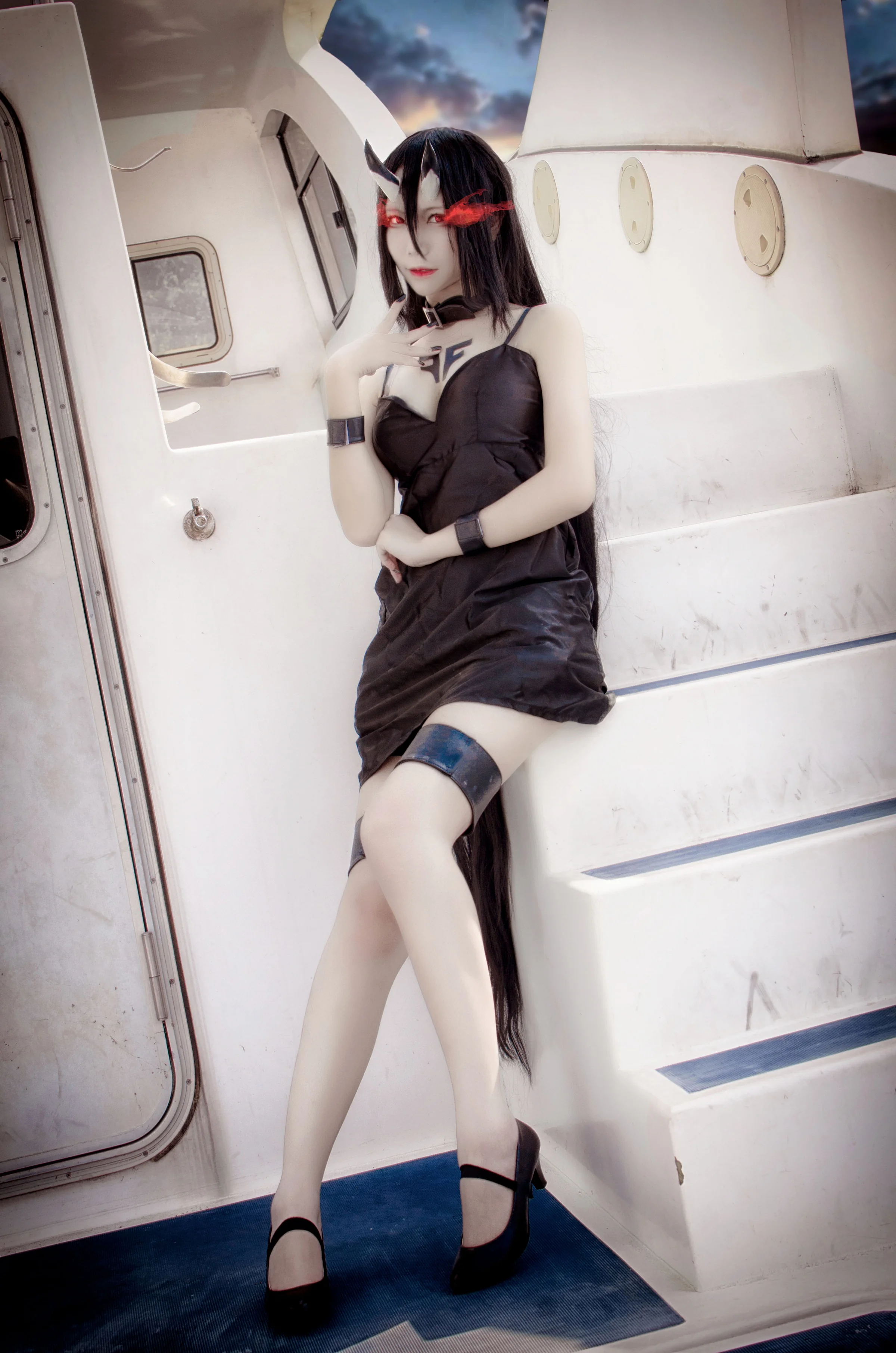 舰队colletion战舰栖姬COS写真