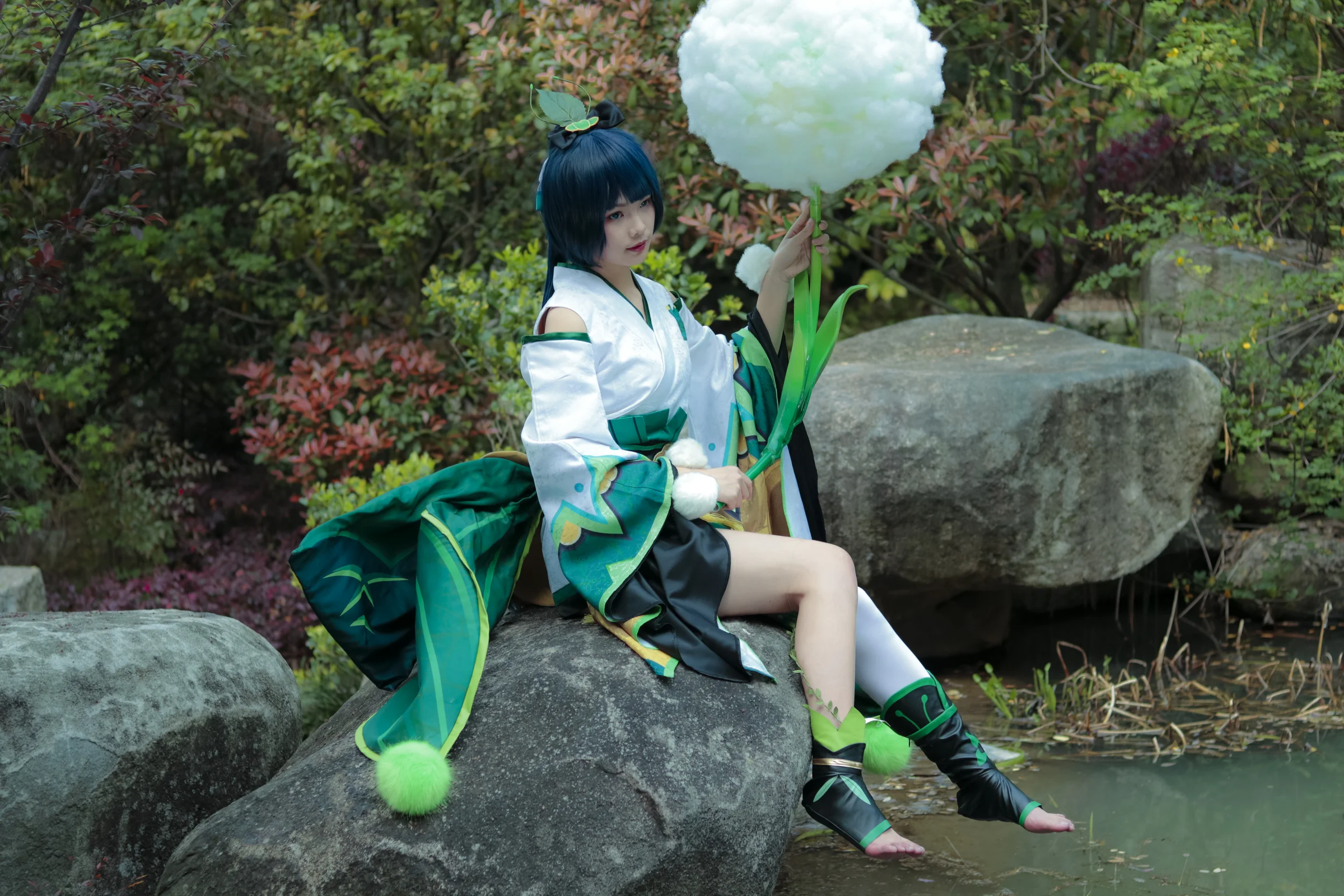 阴阳师萤草COS写真