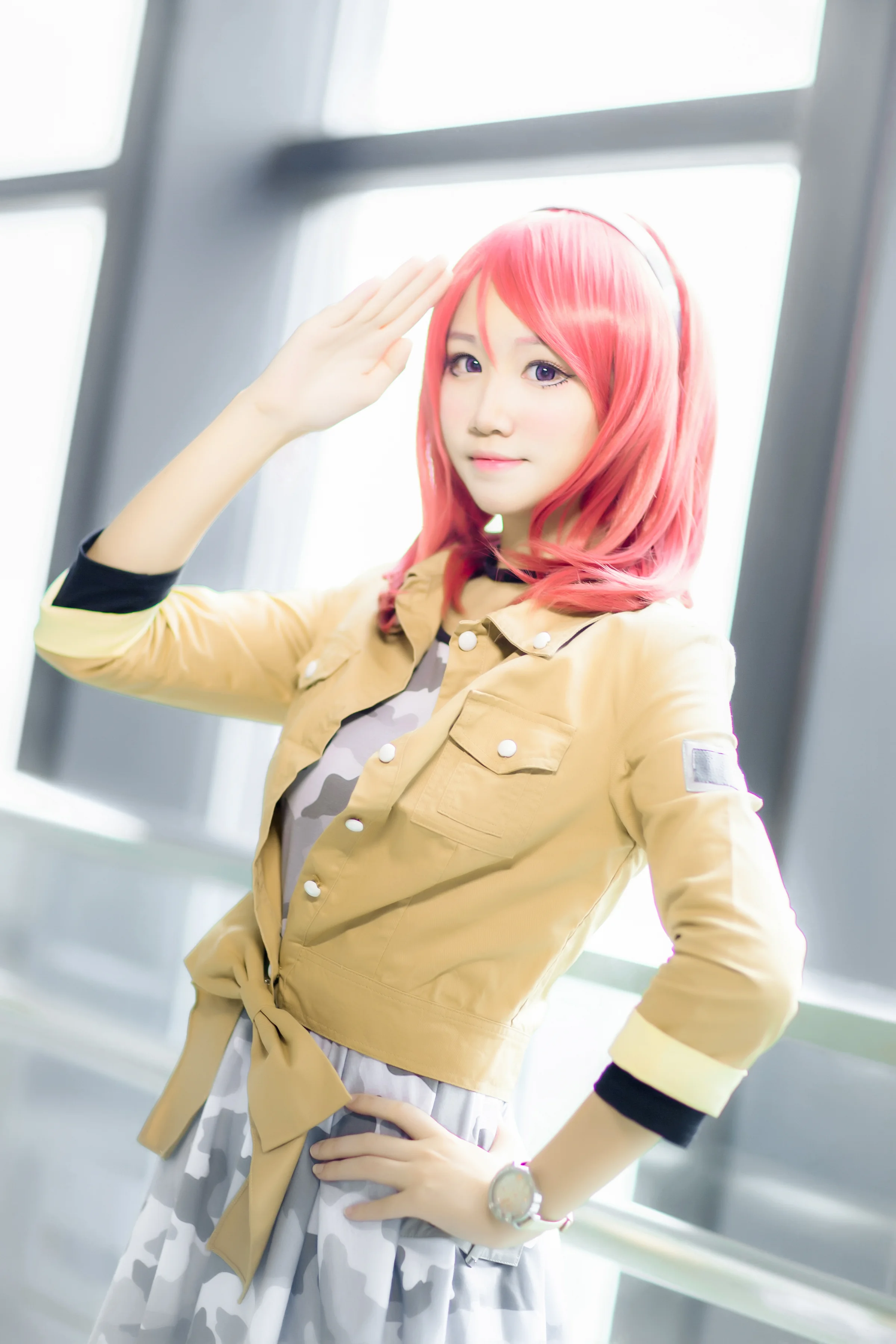 TYA事务所 - LoveLive - 西木野真姬 海军日常COS写真