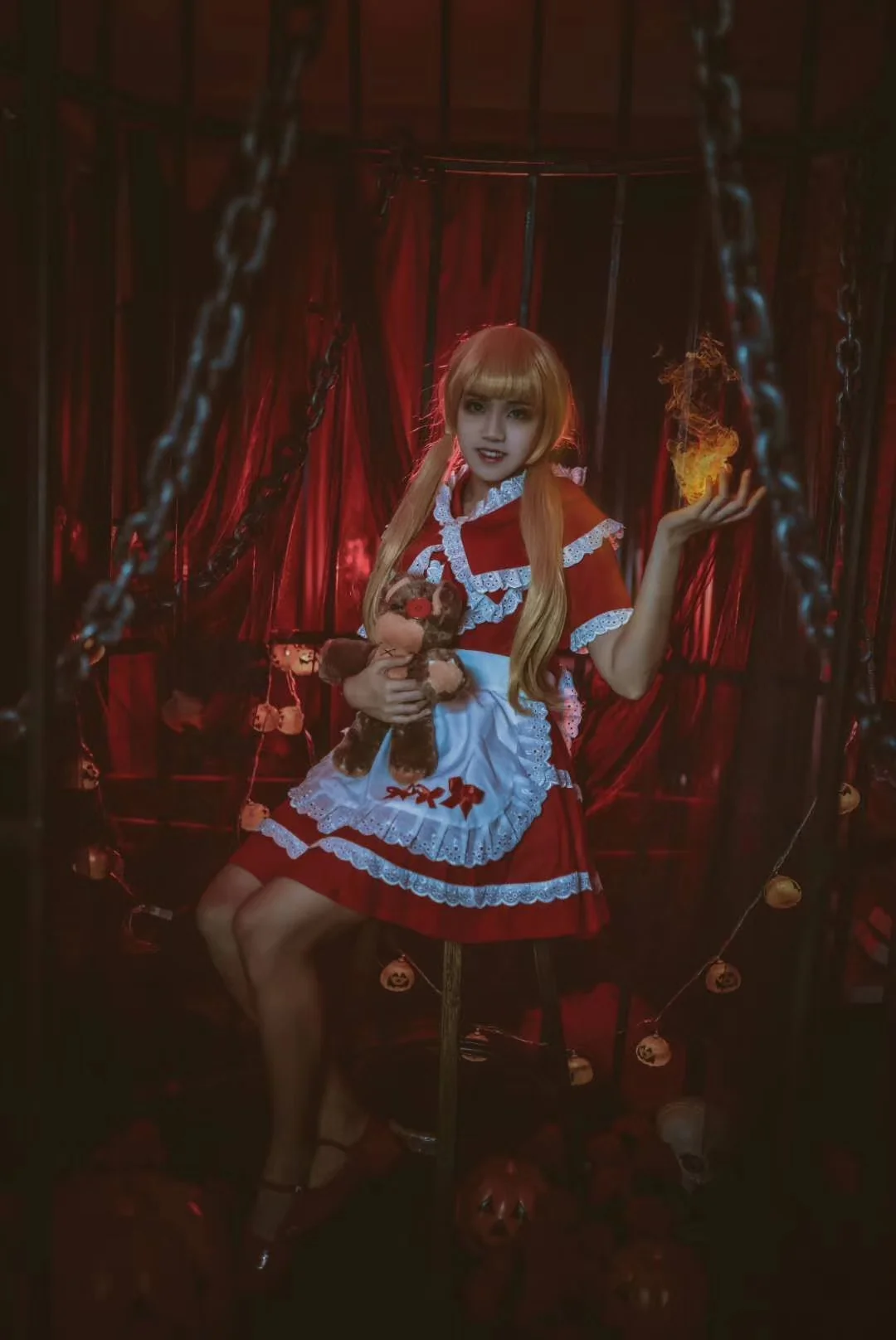 【LOL英雄联盟】安妮小红帽COS写真
