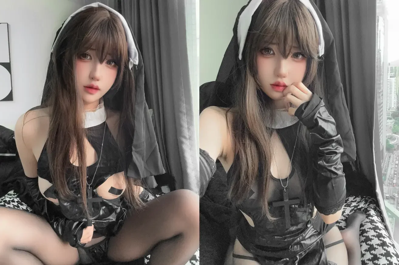 阿薰kaOri – 偷偷做坏事的修女｜高清图片集