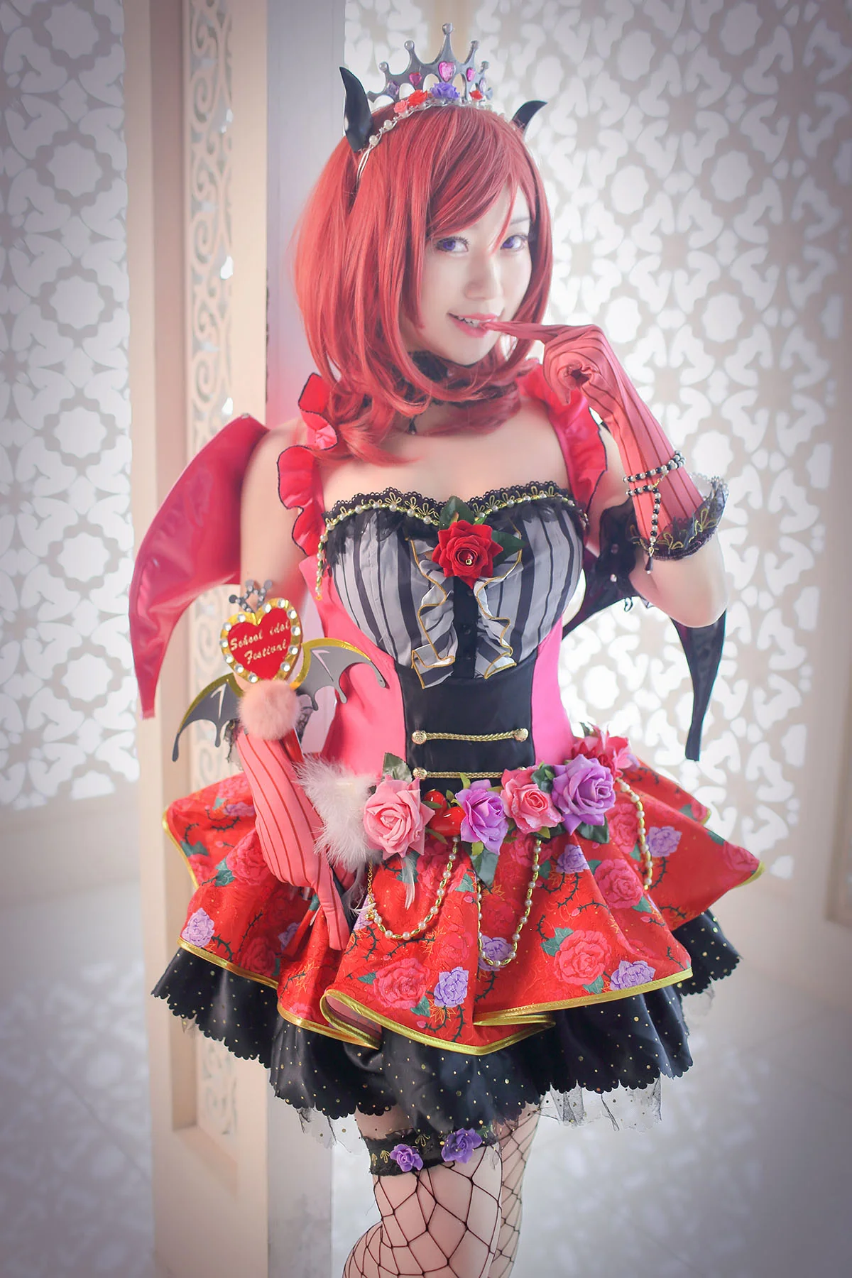 Lovelive西木野真姬小恶魔觉醒COS写真