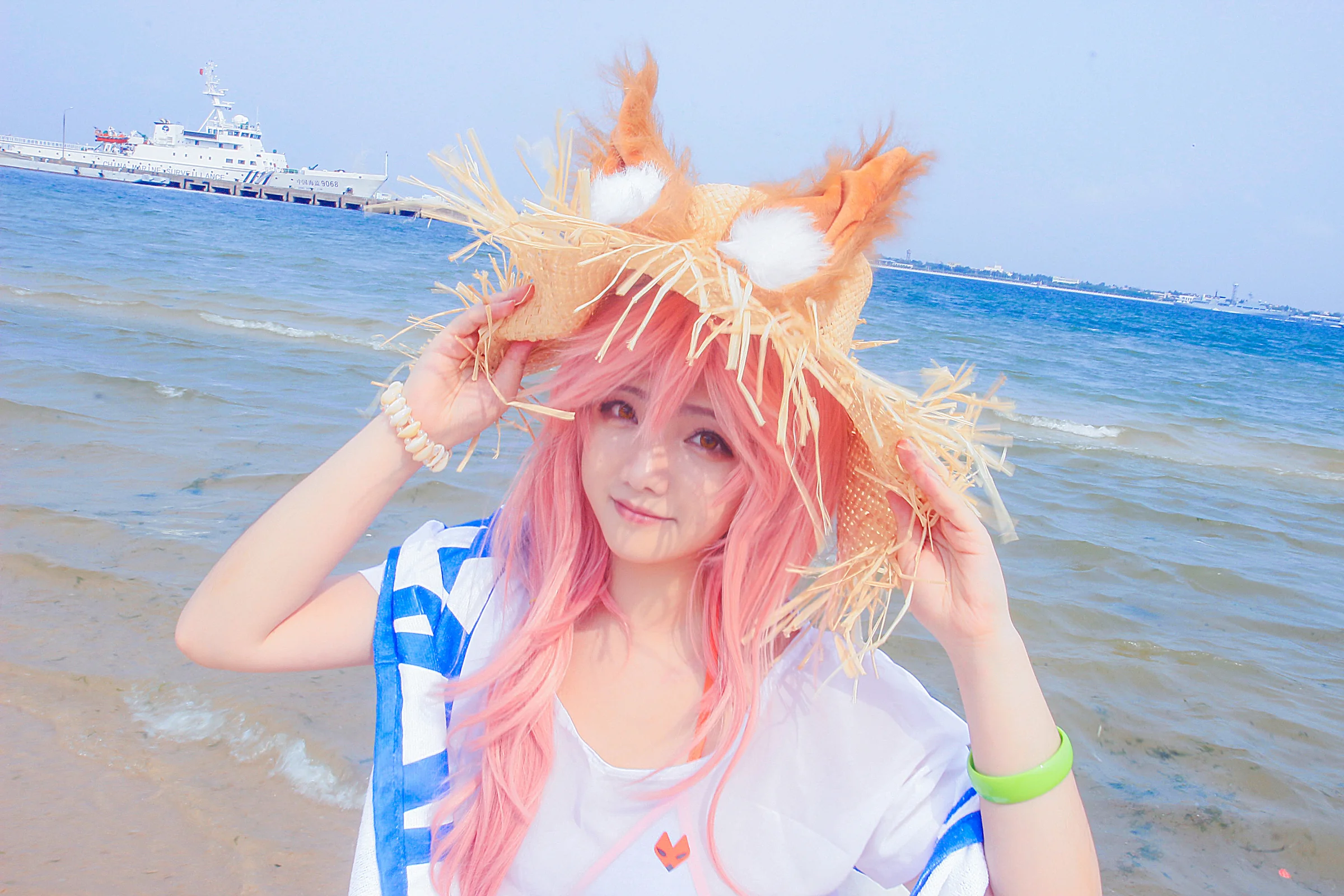 TYA事务所 fgo 玉藻前泳装COS写真 一破