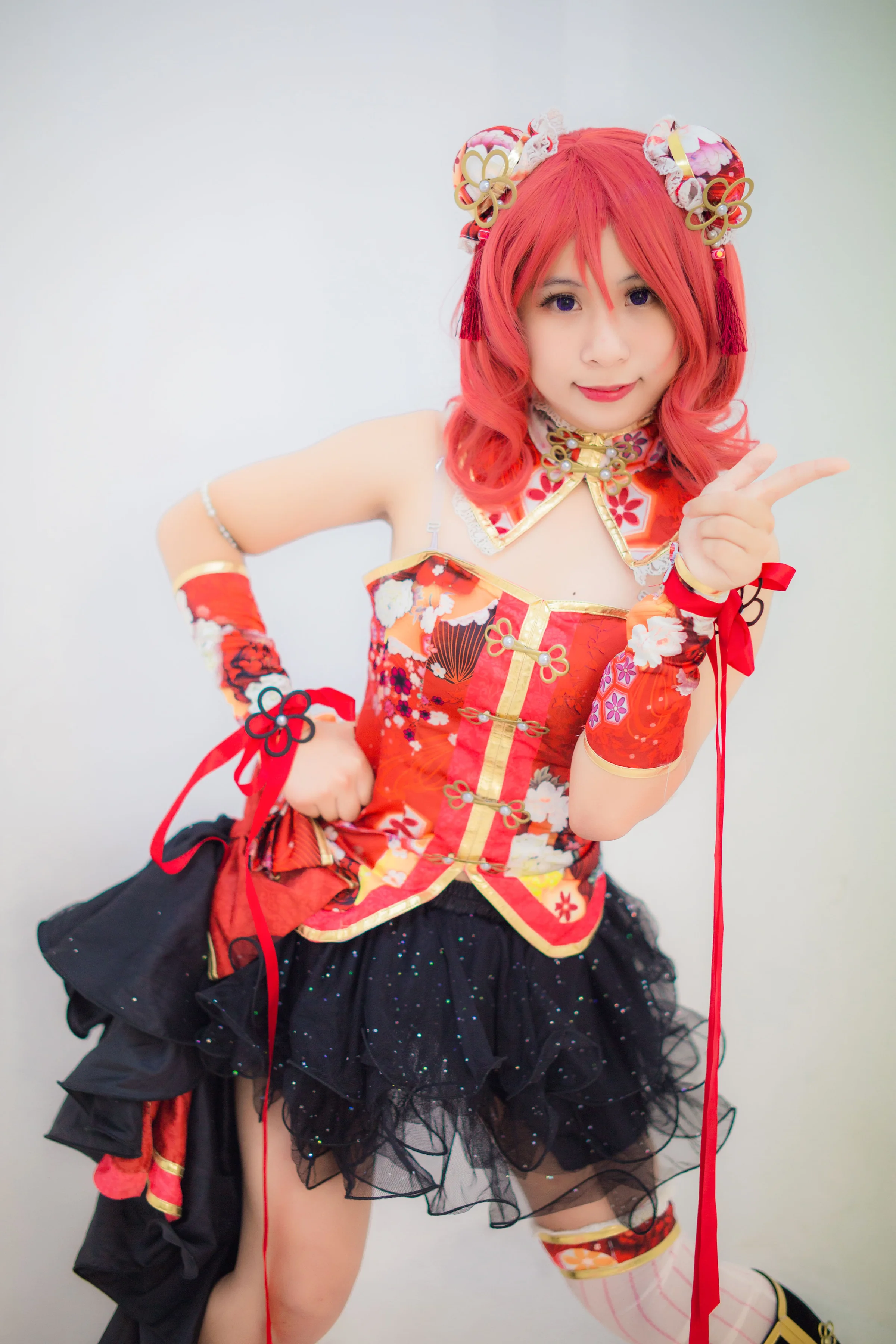 lovelive旗袍觉醒西木野真姬COS写真