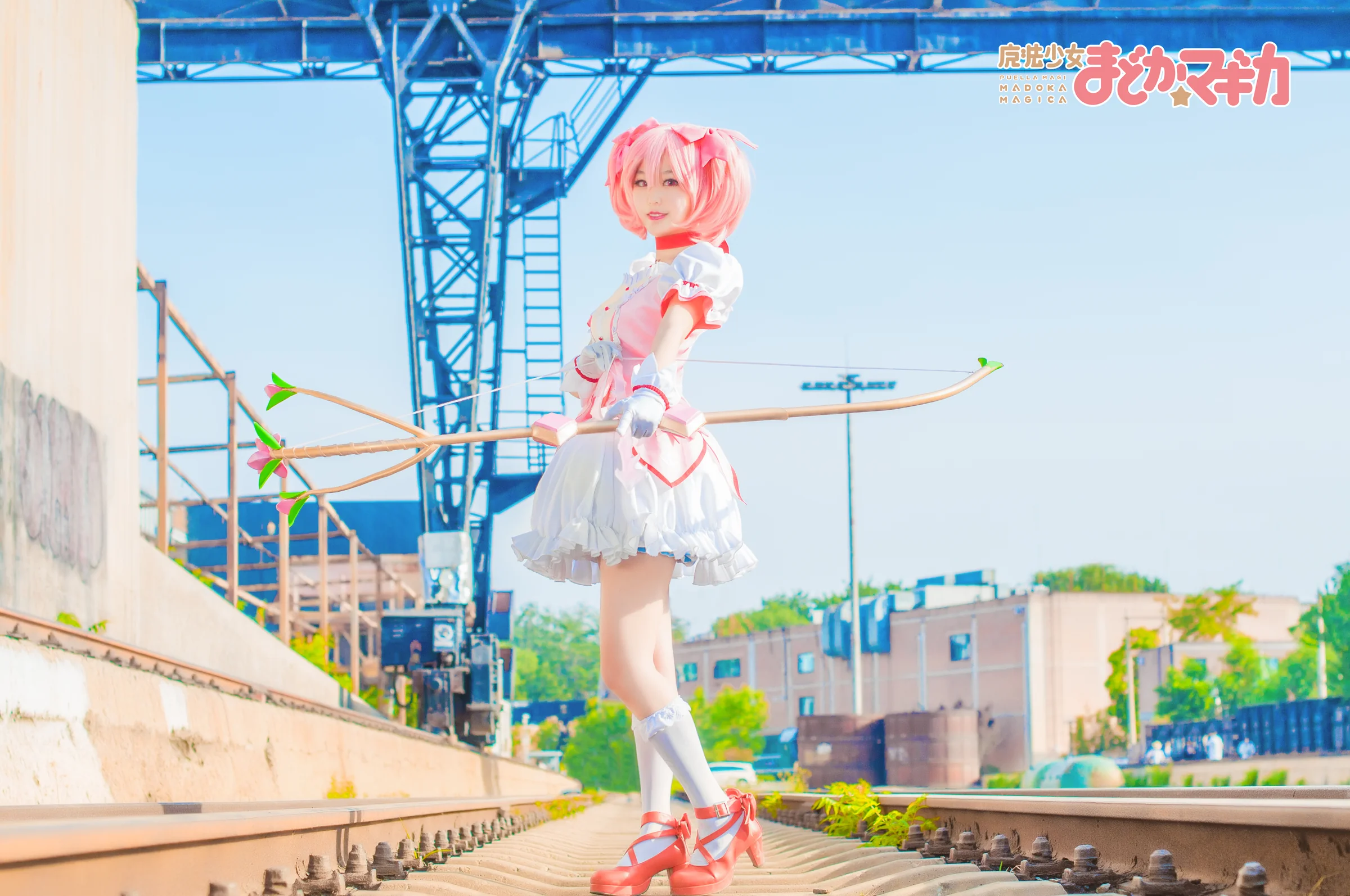 魔法少女小圆鹿目圆COS写真