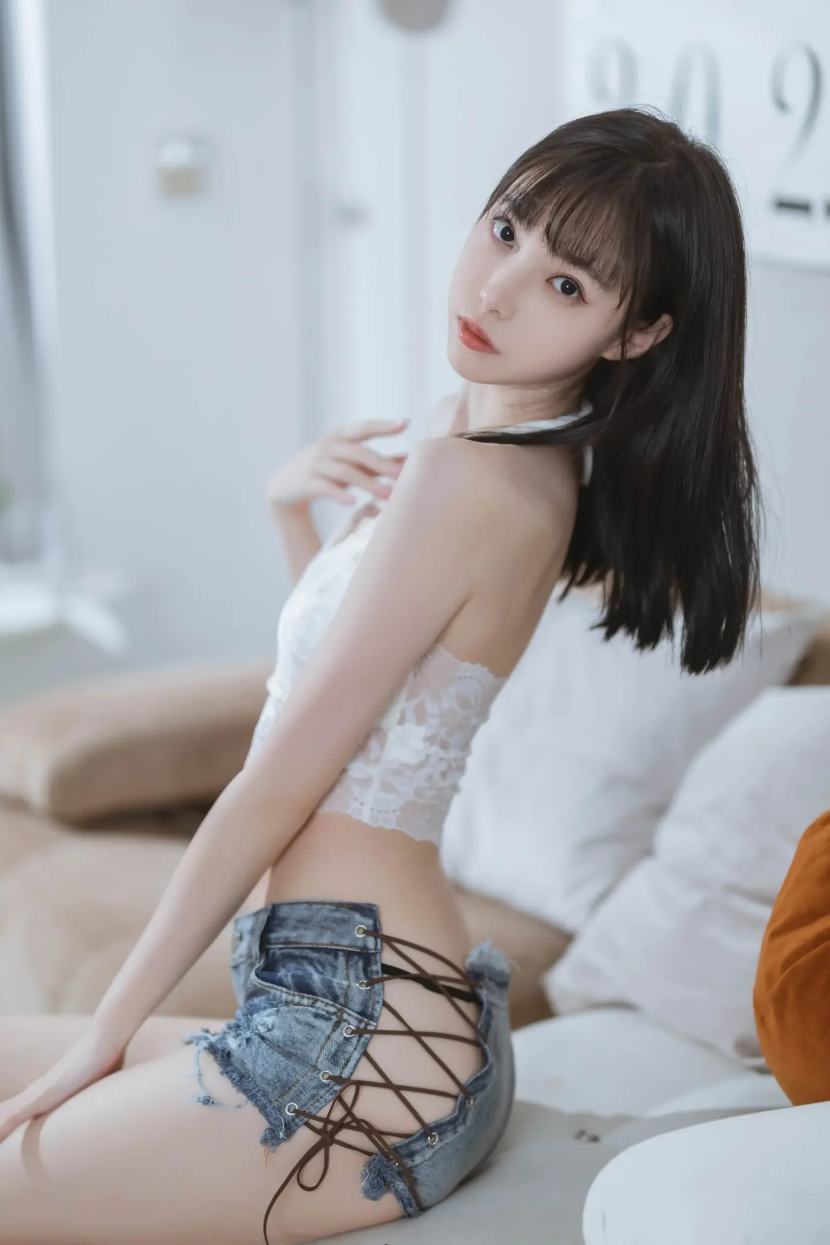 许岚LAN – 纯欲吊带｜高清图片集