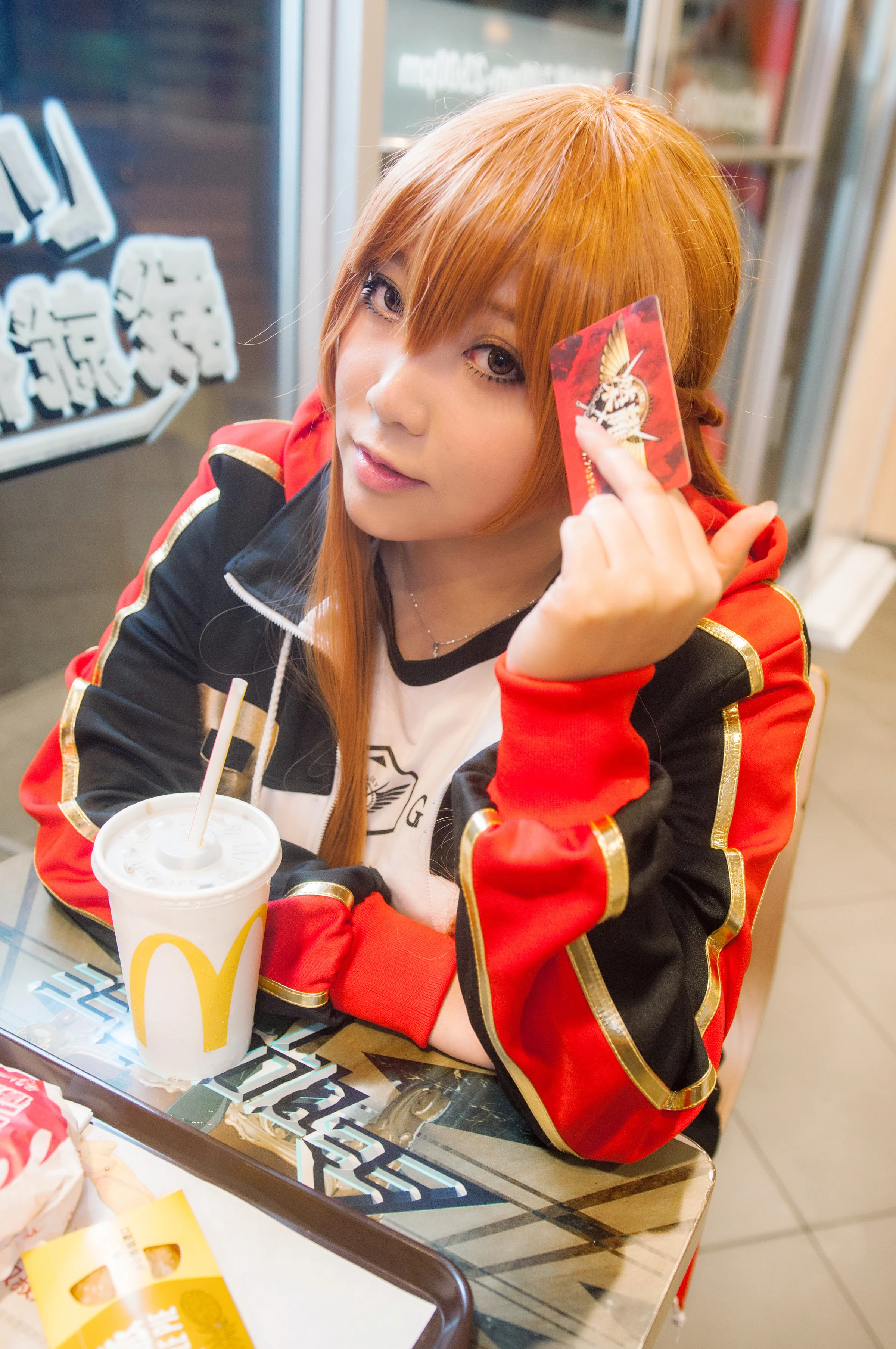 全职高手 国家队队服 苏沐橙COS写真