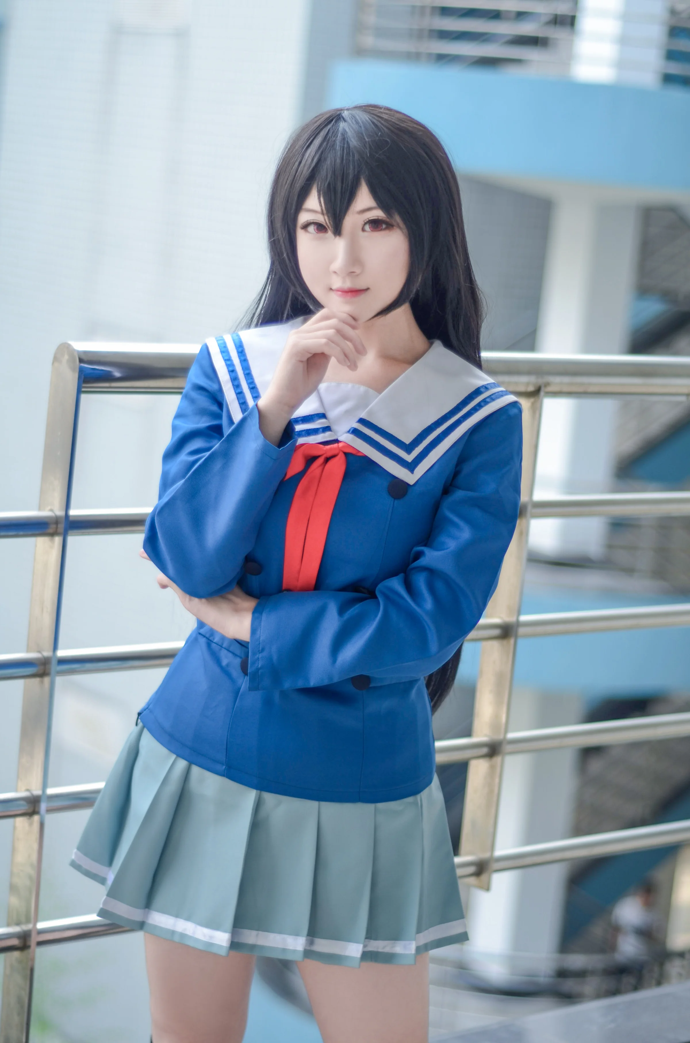 境界的彼方名濑美月COS写真