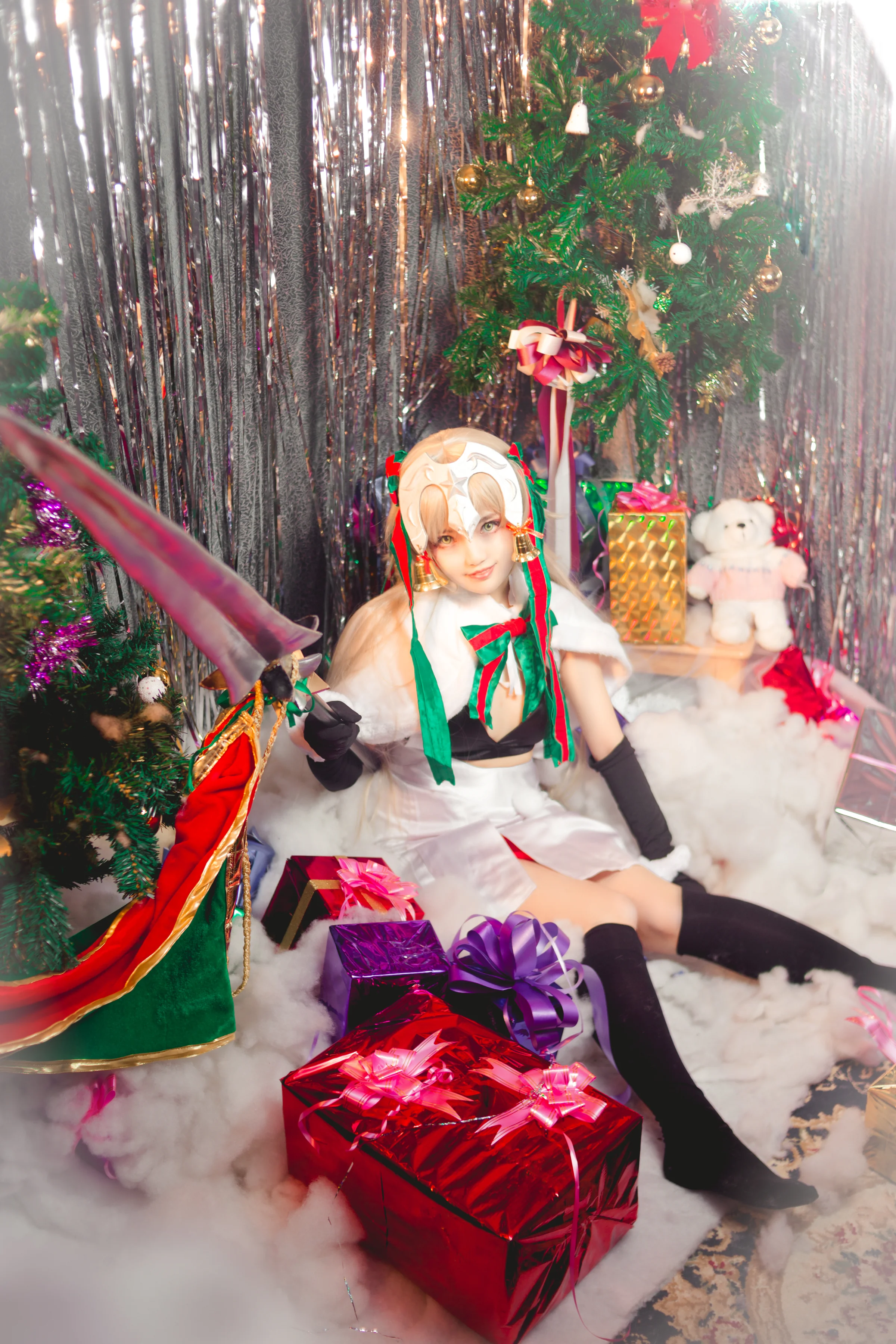 Fate 圣诞幼贞COS写真