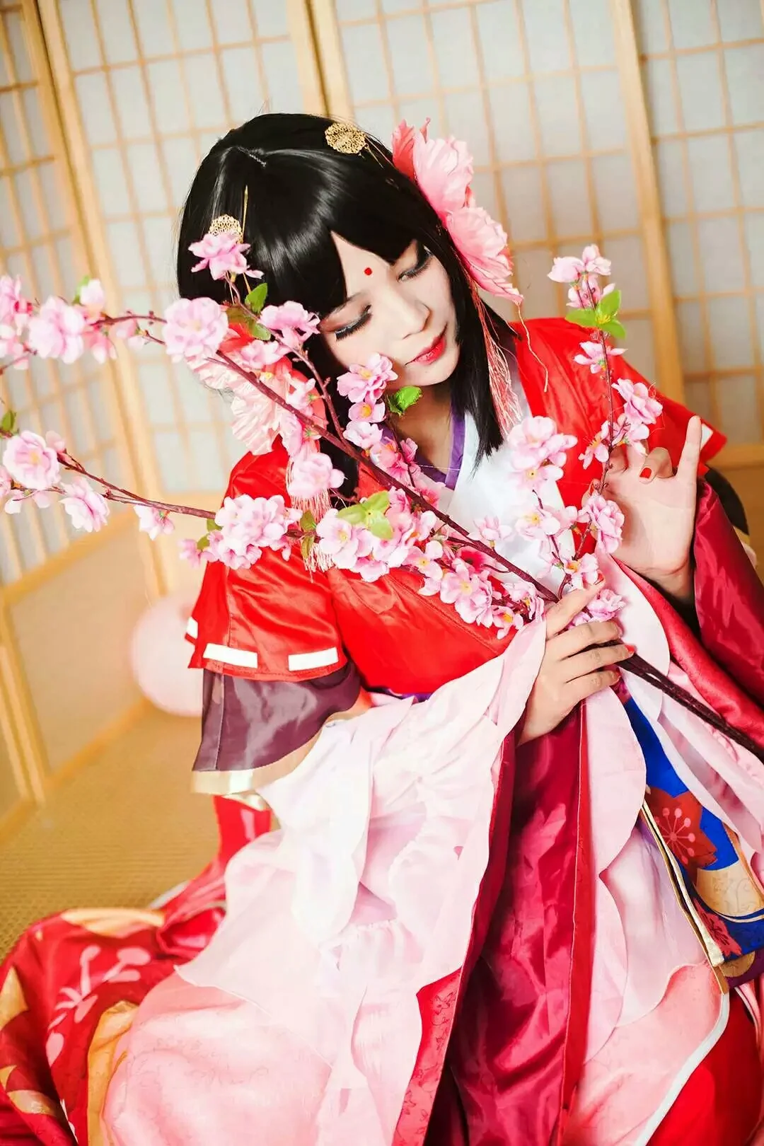 阴阳师――樱花妖COS写真