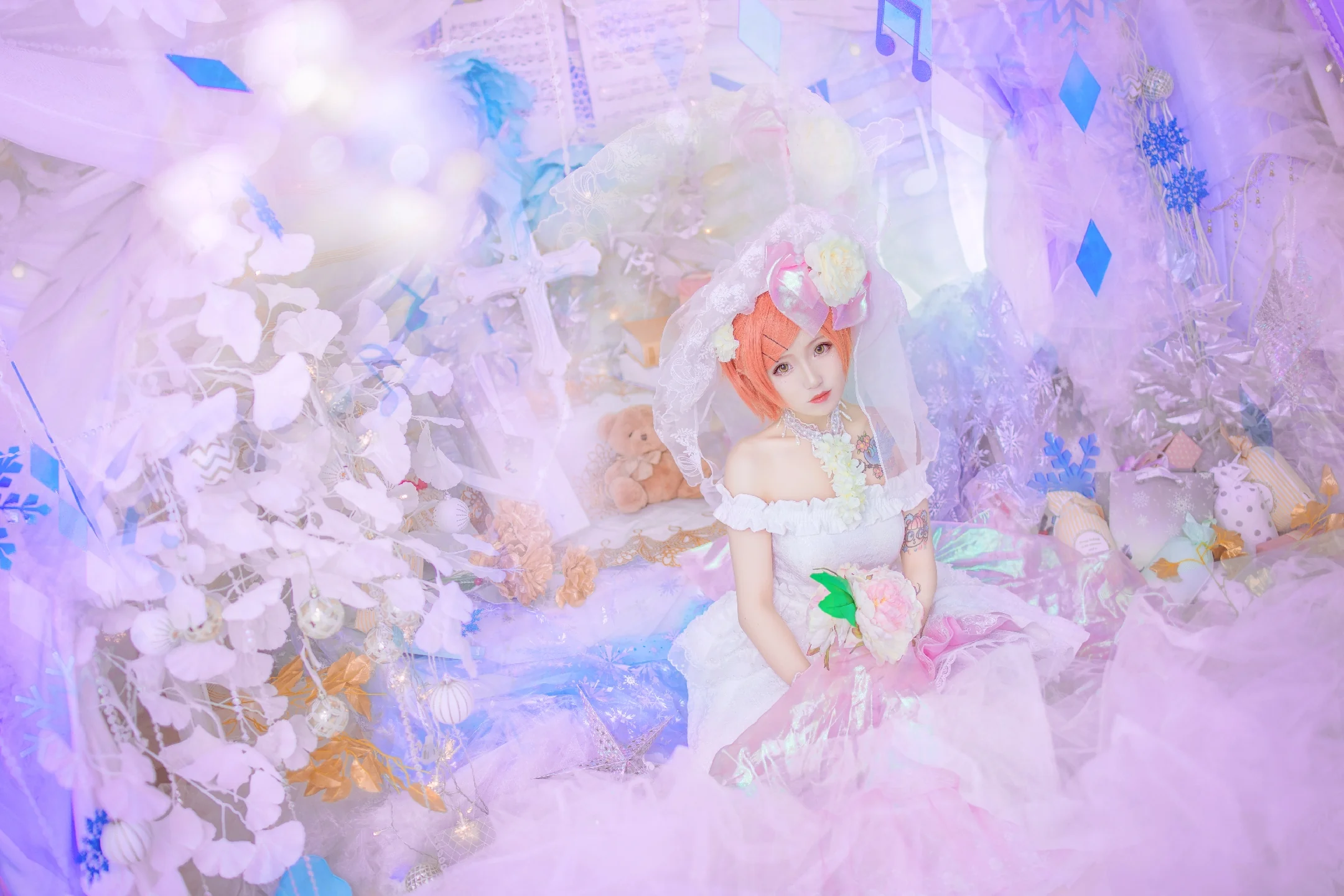 星空凛花嫁COS写真