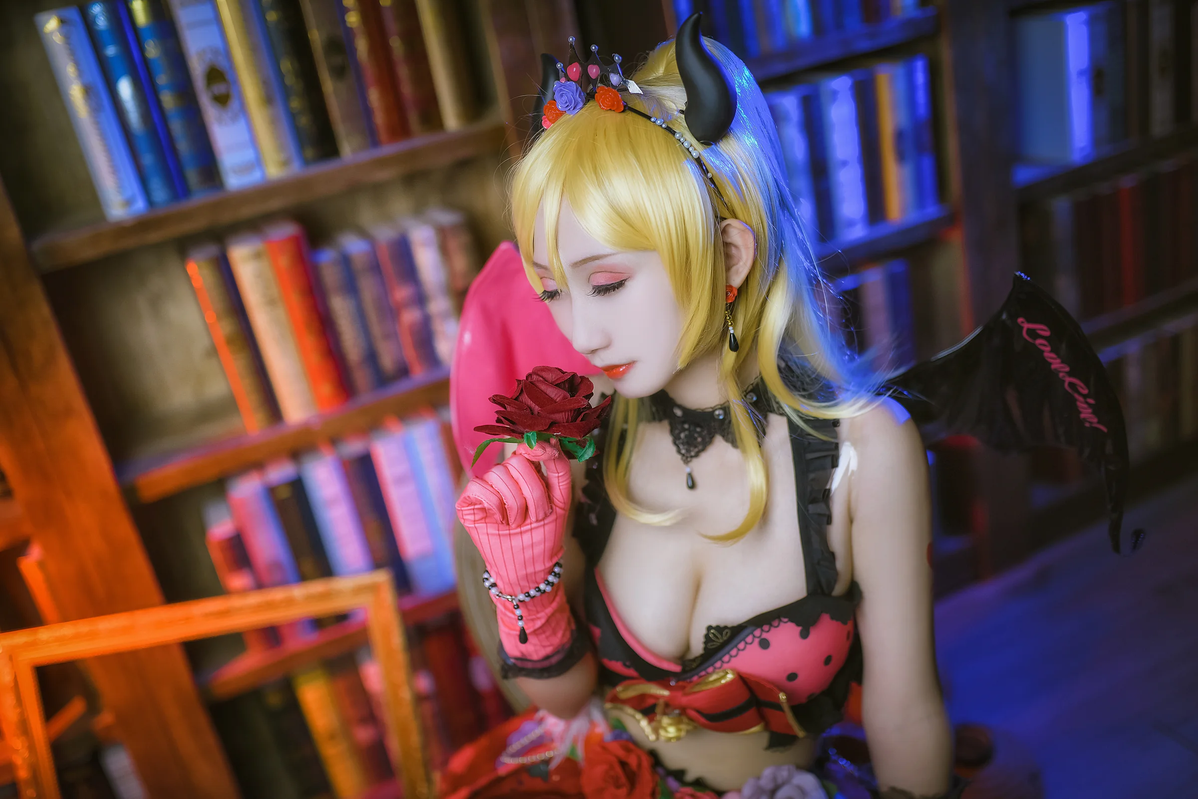 LoveLive 小恶魔觉醒绘里 COS写真