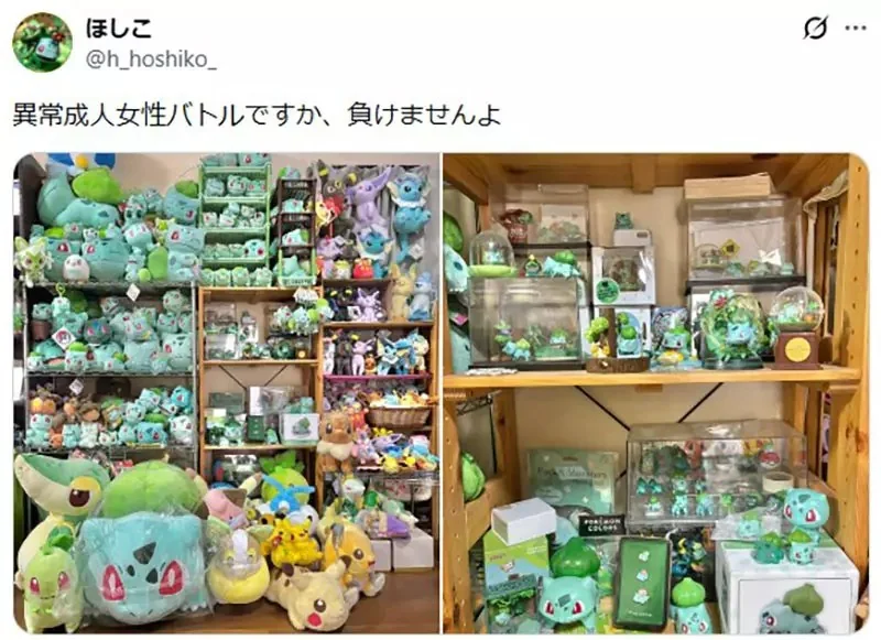 收藏同一種寶可夢周邊的《異常寶可夢粉絲》大家都來比比看誰最異常了｜高清图片集