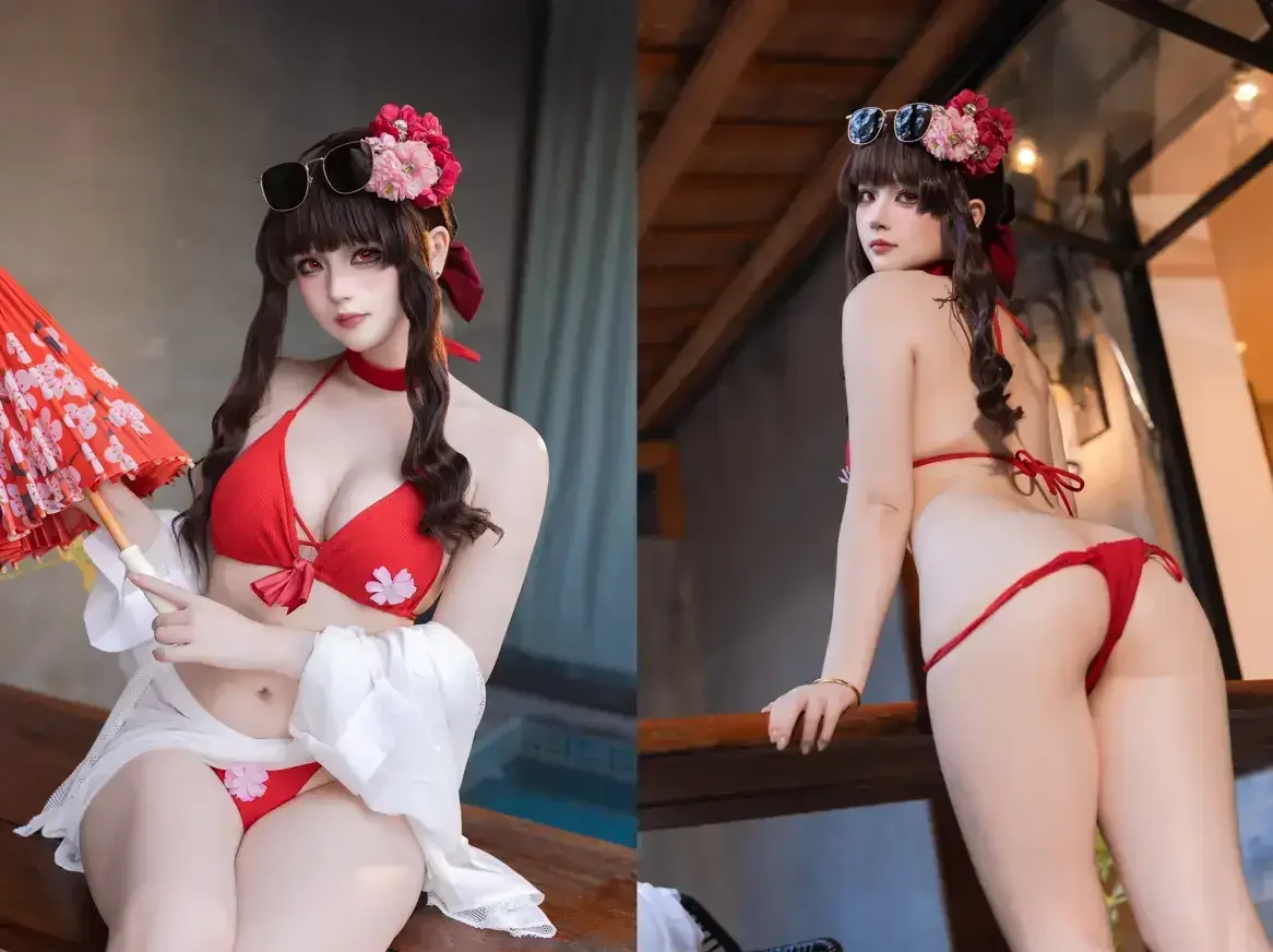 屿鱼 – 樱花泳装｜高清图片集