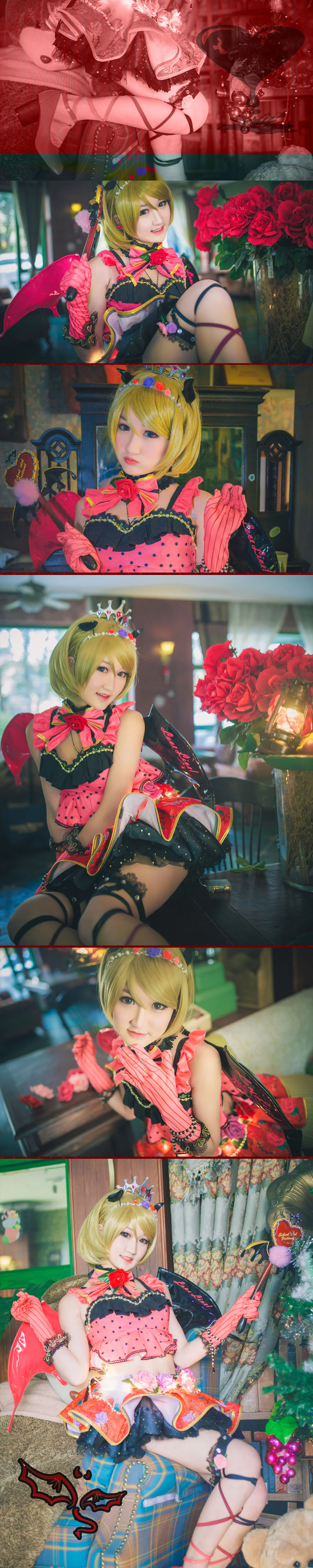 LoveLive花阳小恶魔觉醒COS写真
