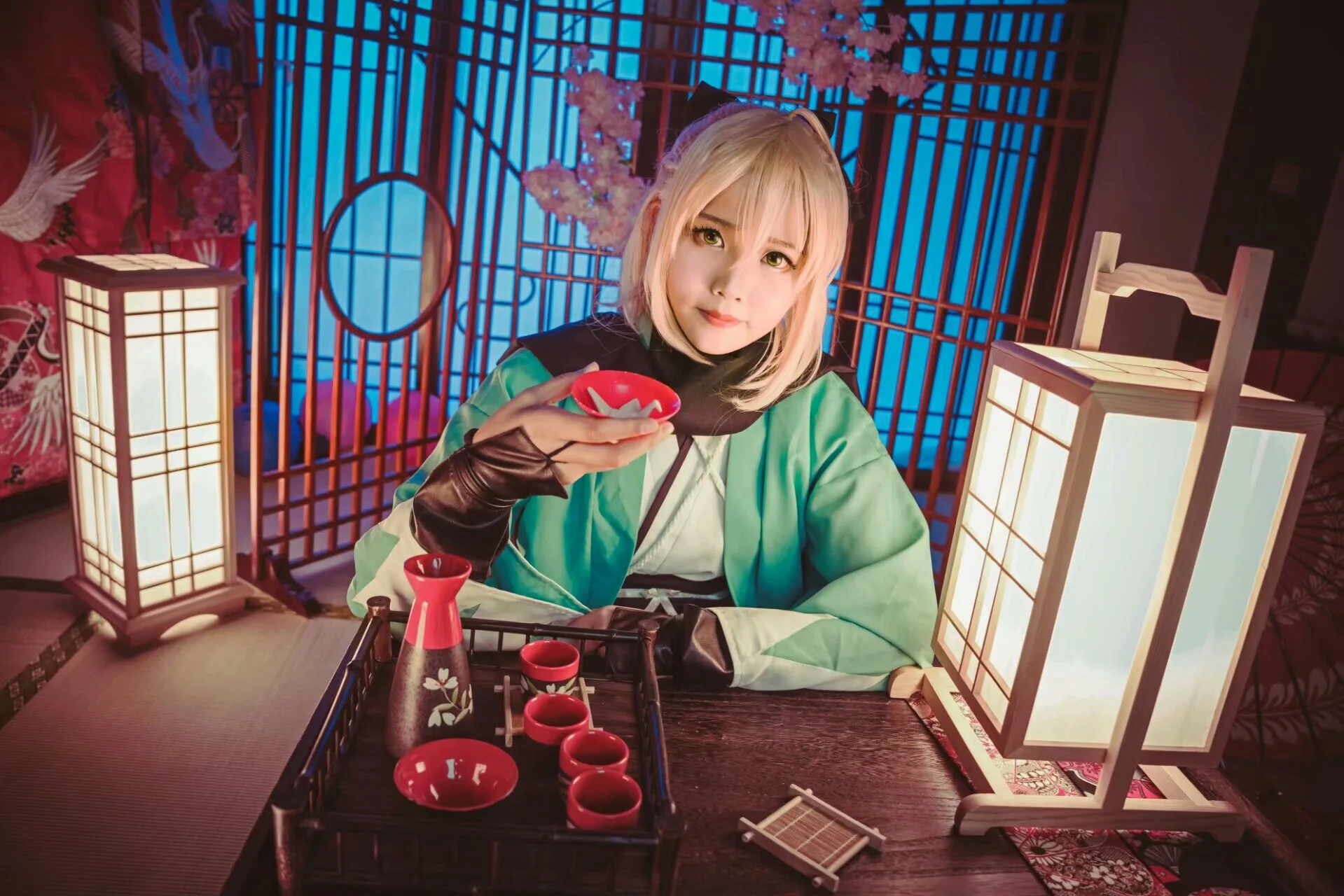 fgo 冲田总司COS写真