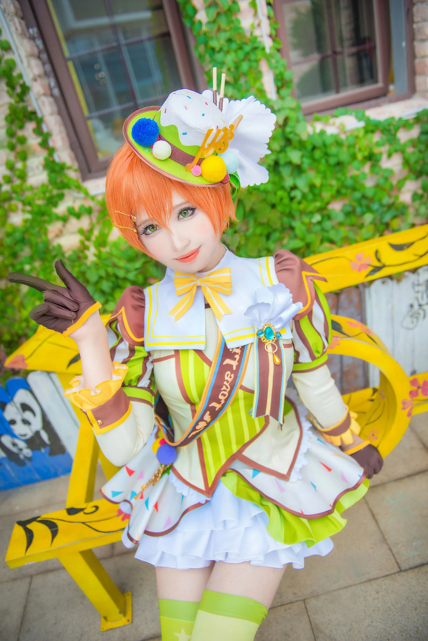 lovelive星空凛COS写真，冰淇淋觉醒