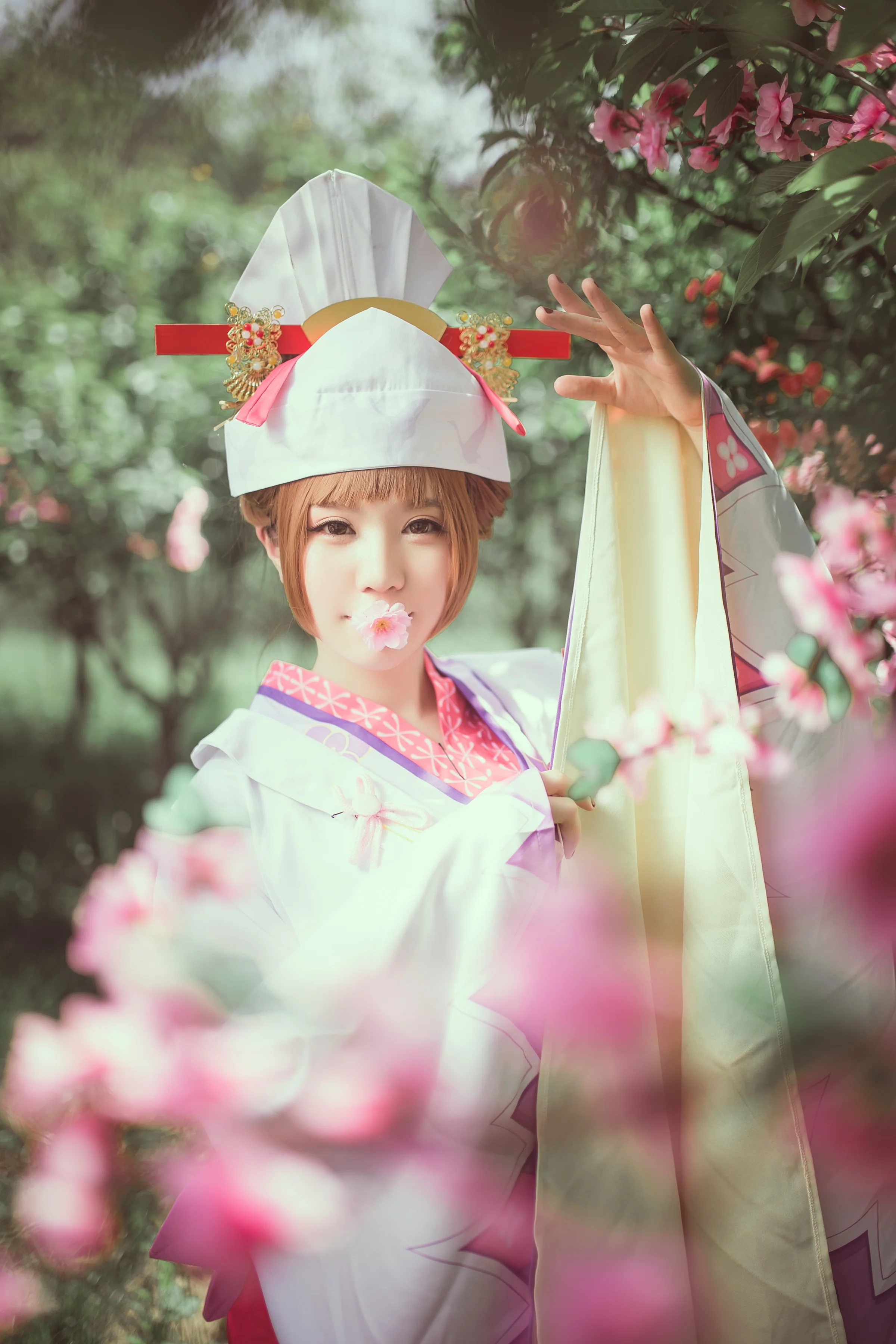 阴阳师樱花妖COS写真